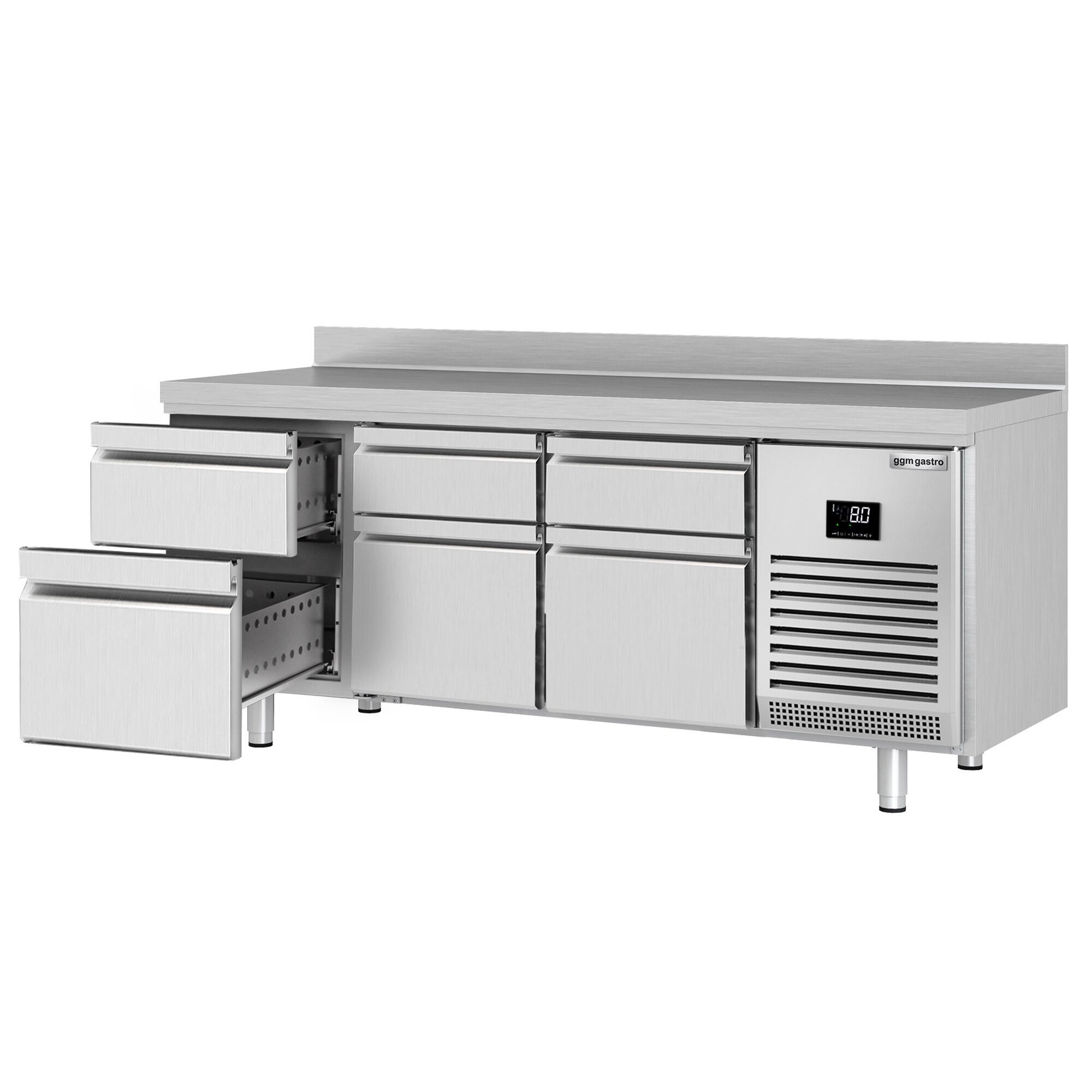 Külmlaud PREMIUM PLUS 1960×600mm, 6 sahtlit