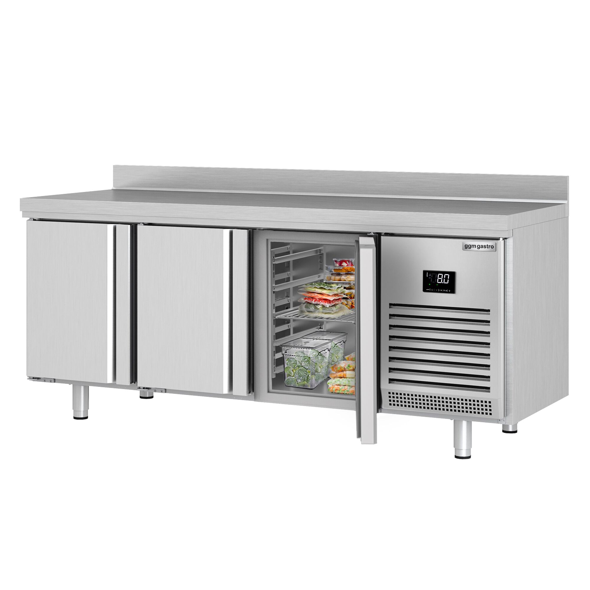 Külmlaud PREMIUM PLUS 1960×600mm, 3 ust