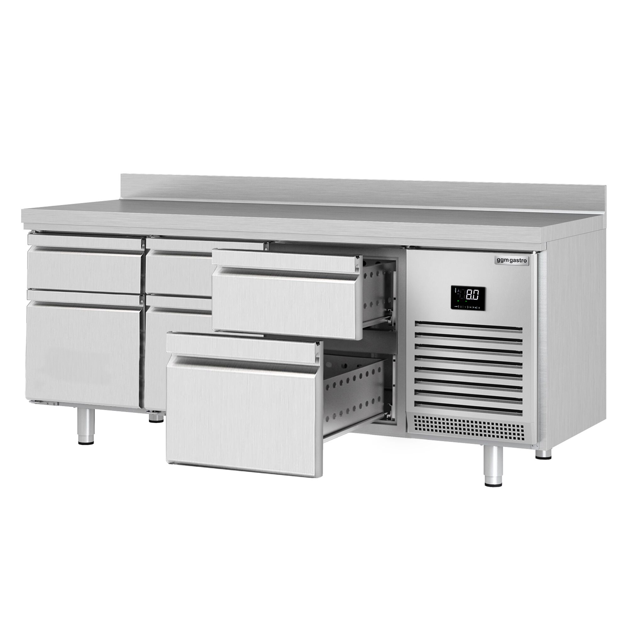 Külmlaud PREMIUM PLUS 1960×700mm, 6 sahtlit