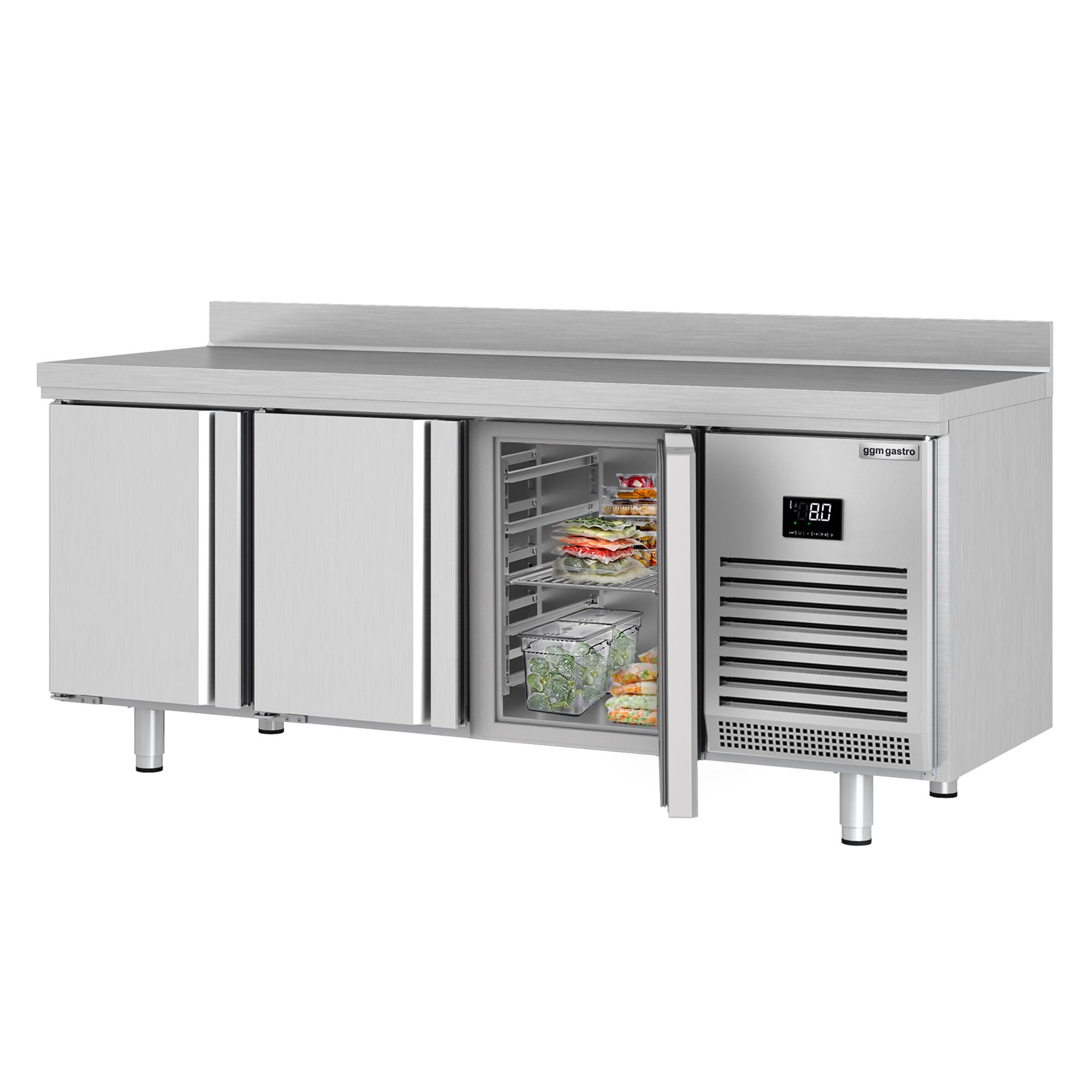 Külmlaud PREMIUM PLUS 1960×700mm, 3 ust