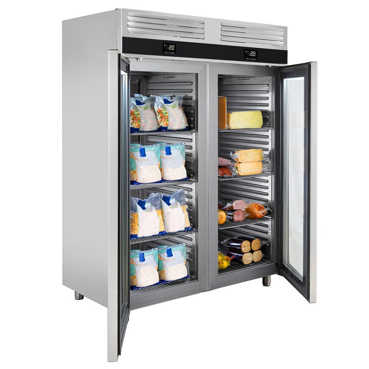 Külmik-sügavkülmik 1400L PREMIUM