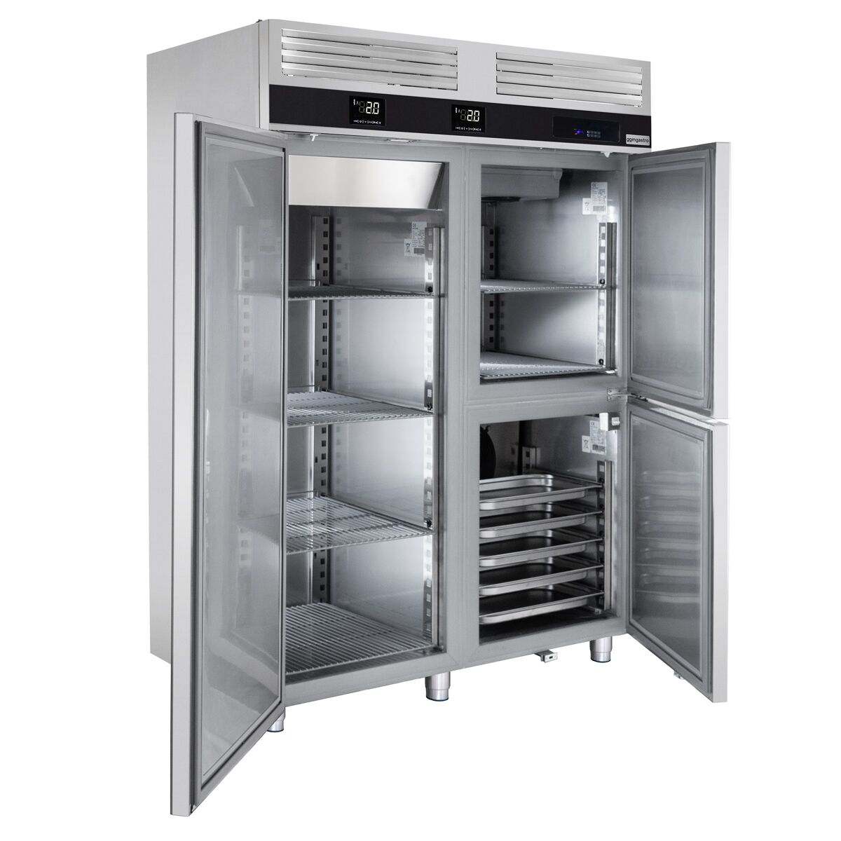 Külmik-sügavkülmik 1400L PREMIUM