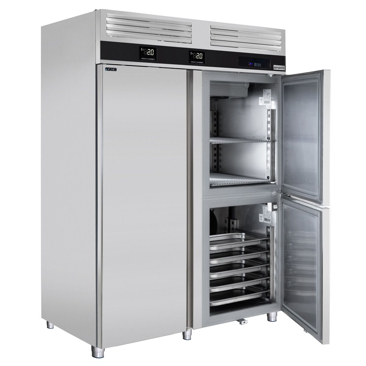 Külmik-sügavkülmik 1400L PREMIUM