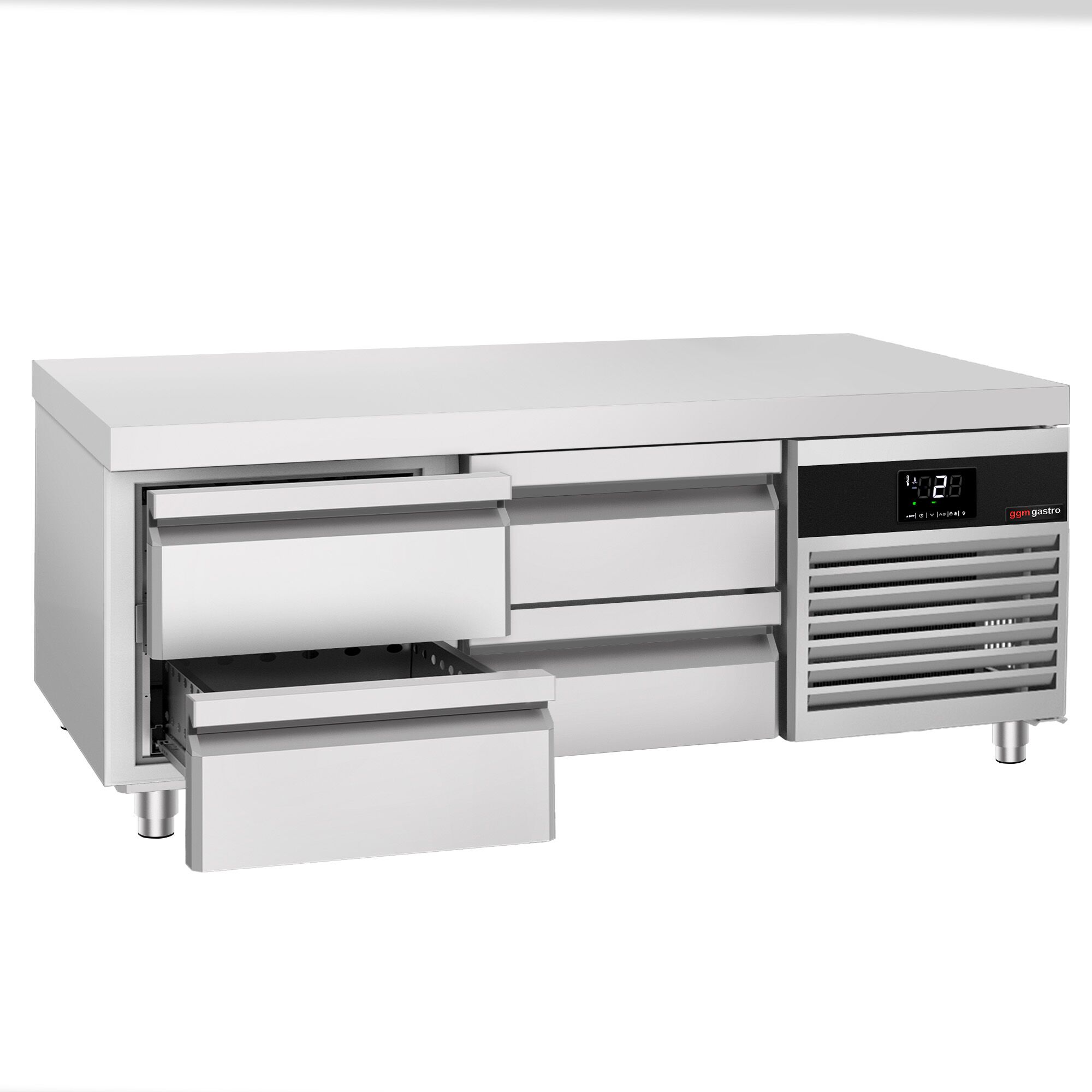 Külmlaud 1400mm, 4 sahtlit