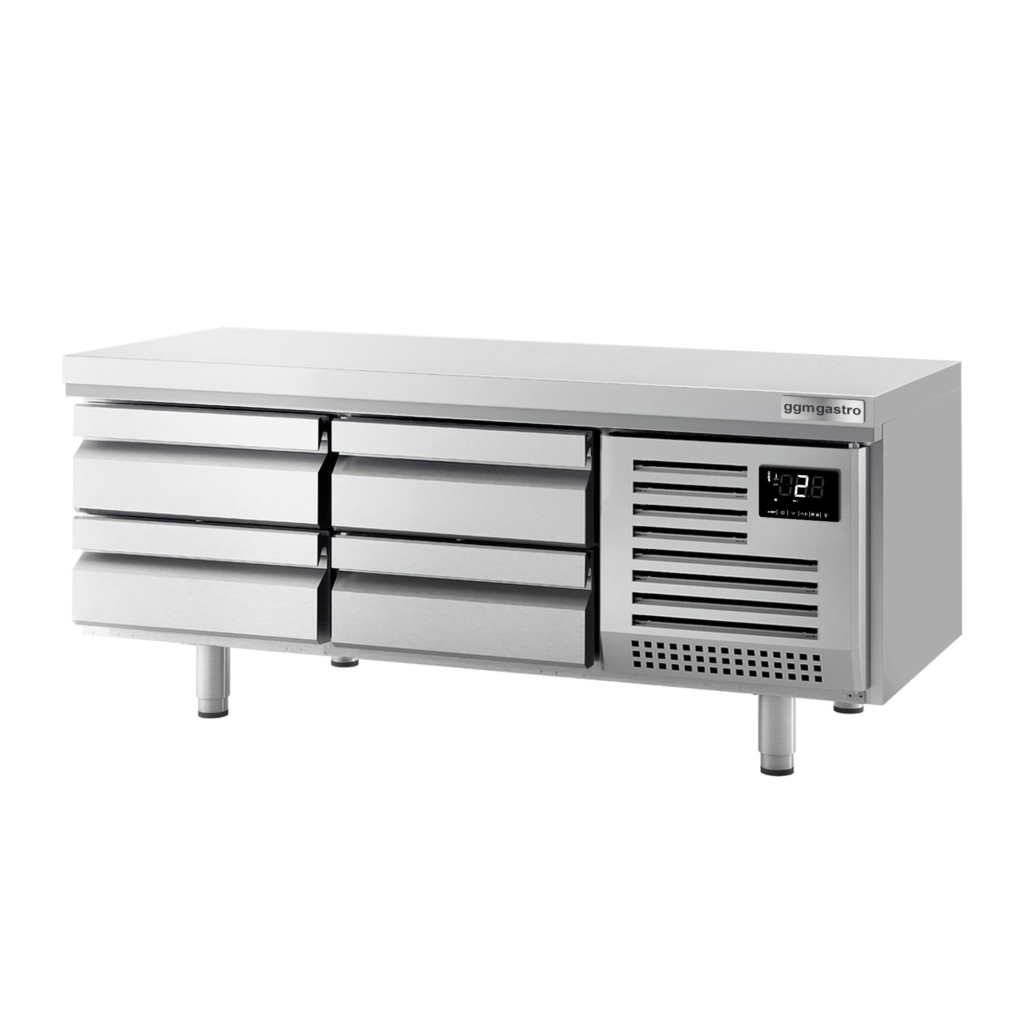 Külmlaud 1400mm, 4 sahtlit