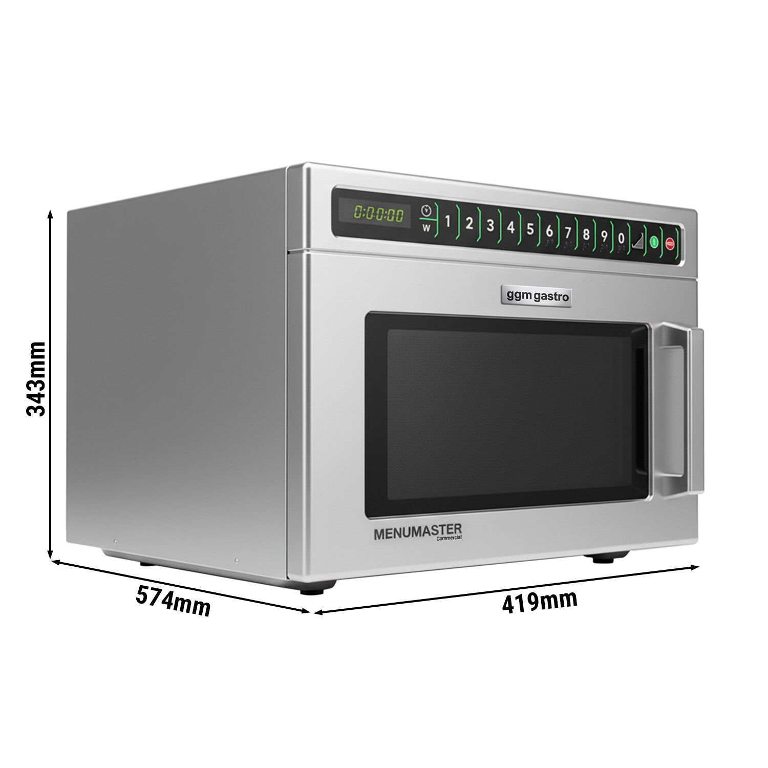 Mikrolaineahi 17L, 2100W