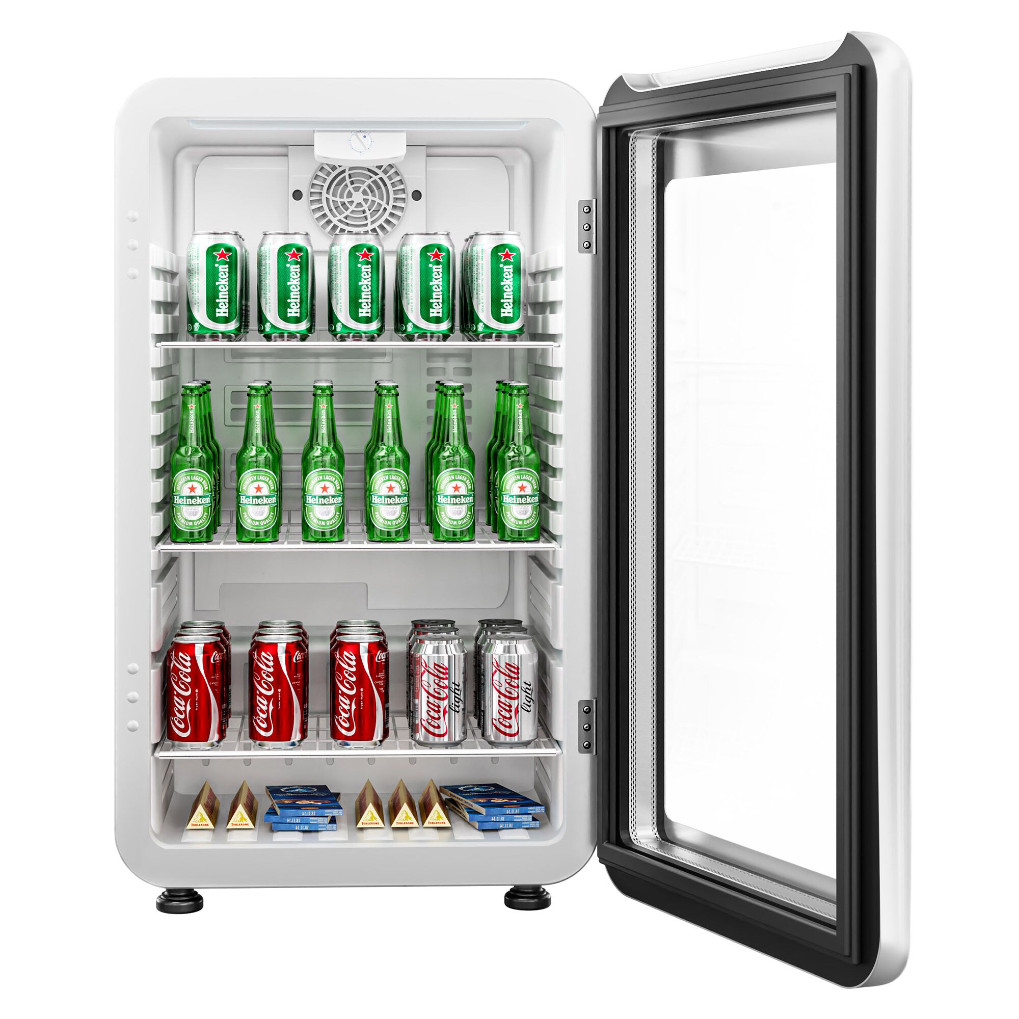 Minibaarikülmik 113L, klaasuks