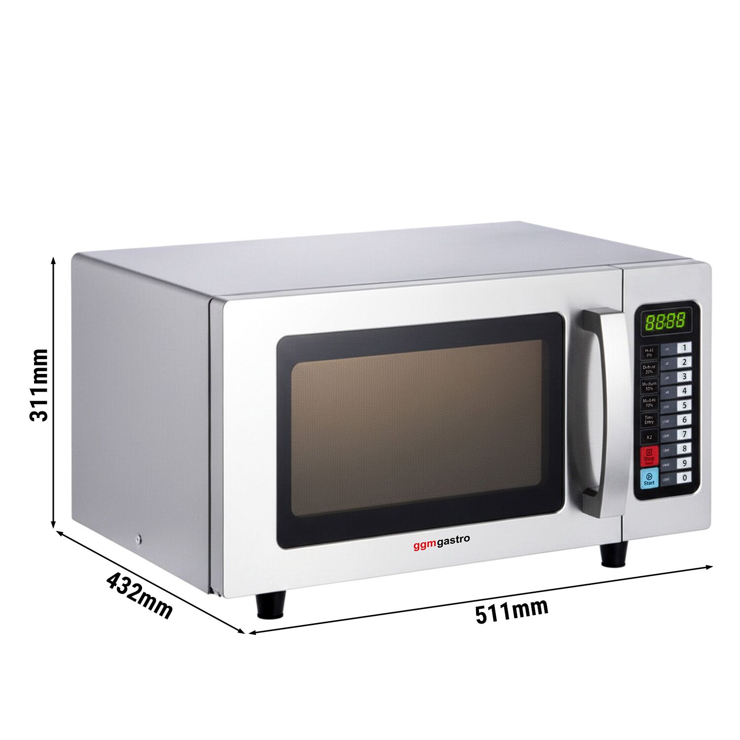 Mikrolaineahi 25L, 1000W