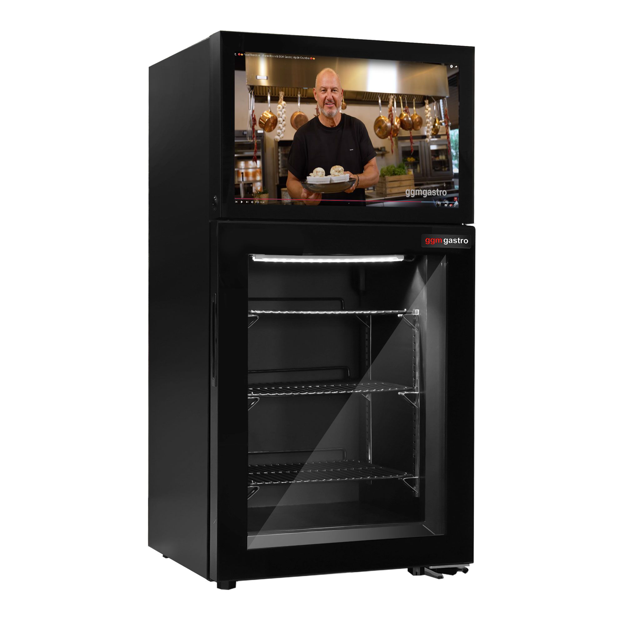 Minibaari sügavkülmik LCD-ekraaniga