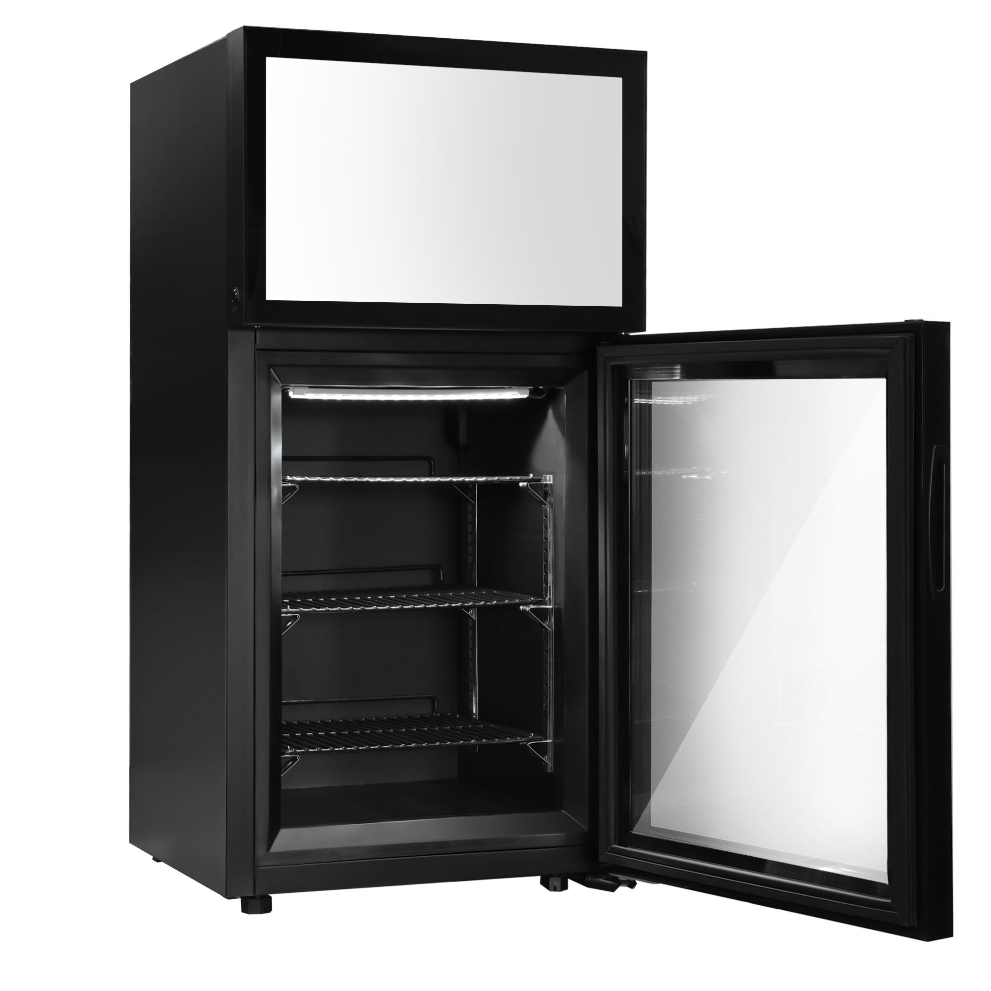 Minibaari sügavkülmik LCD-ekraaniga