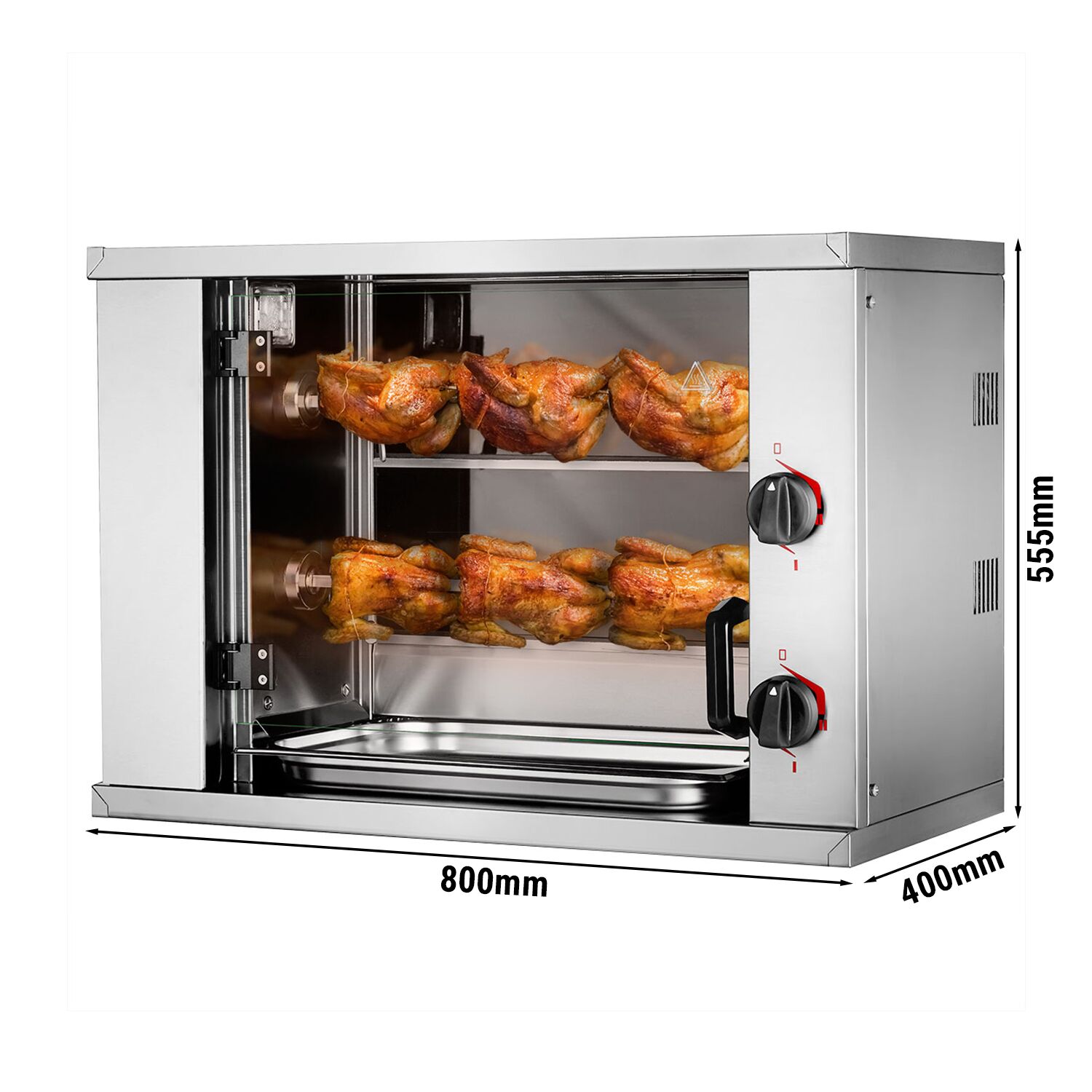 Mini grillkanaahi 2 varrast, 6 kana