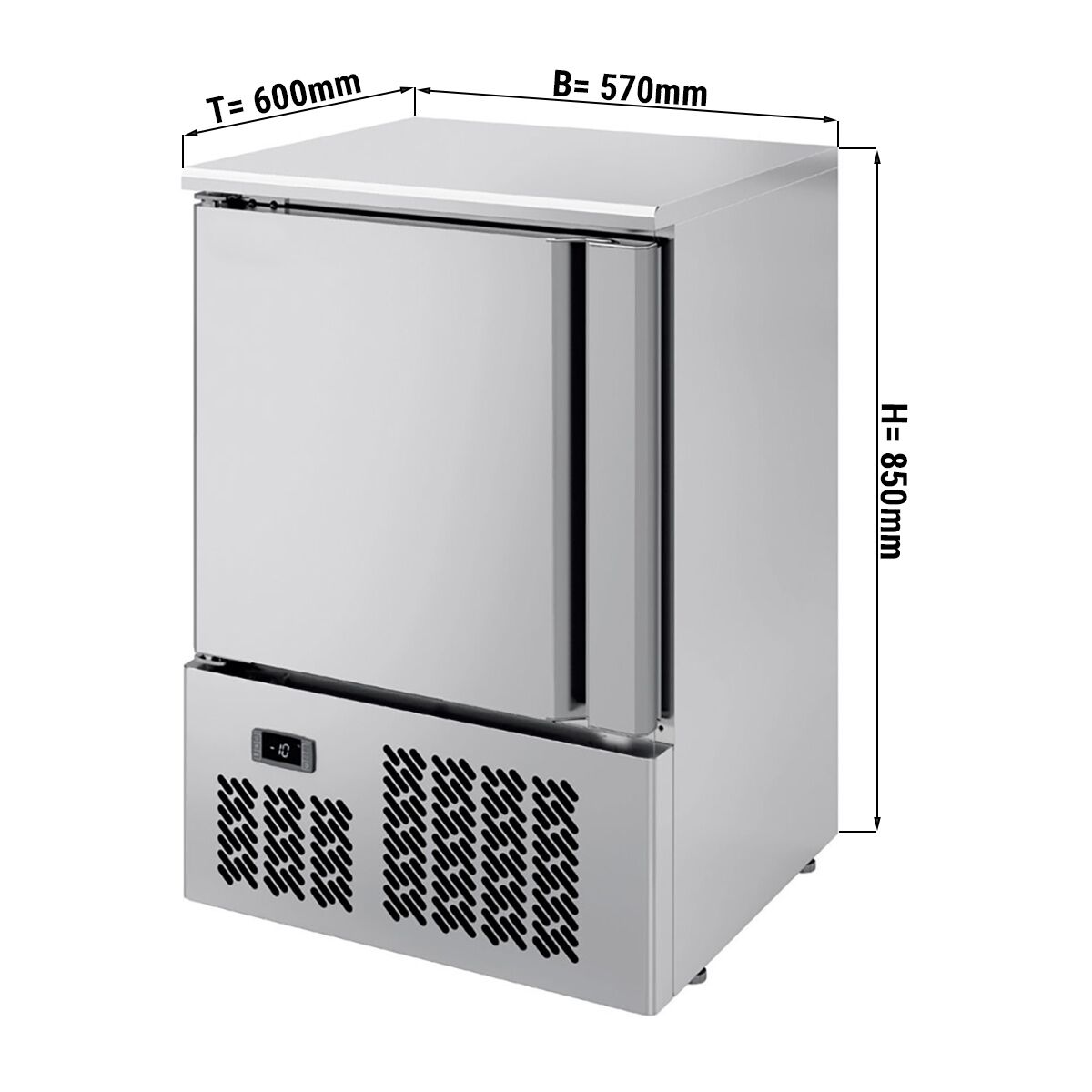 Minisügavkülmik 95L, lukuga