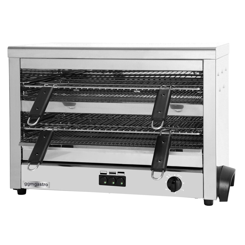 Infrapuna salamandergrill 2 tasapinda