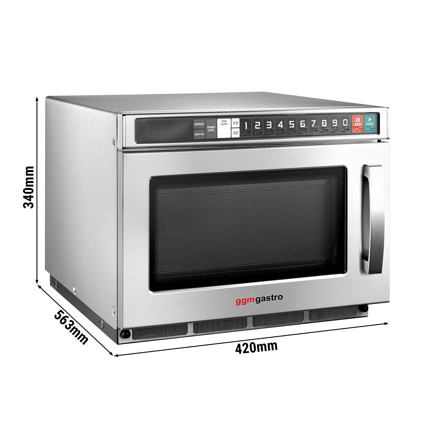 Mikrolaineahi 17L, 2100W