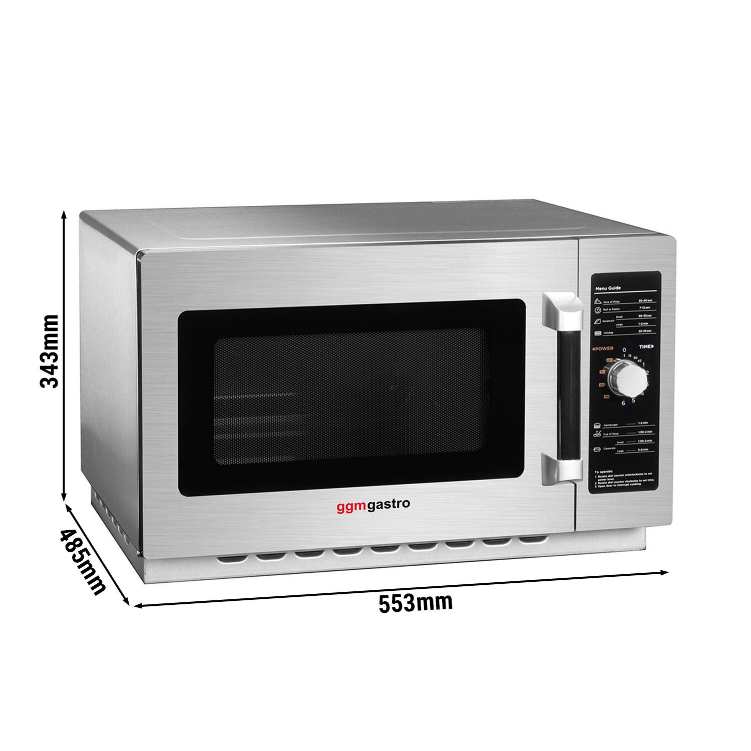 Mikrolaineahi 34L, 1000W, manuaalne