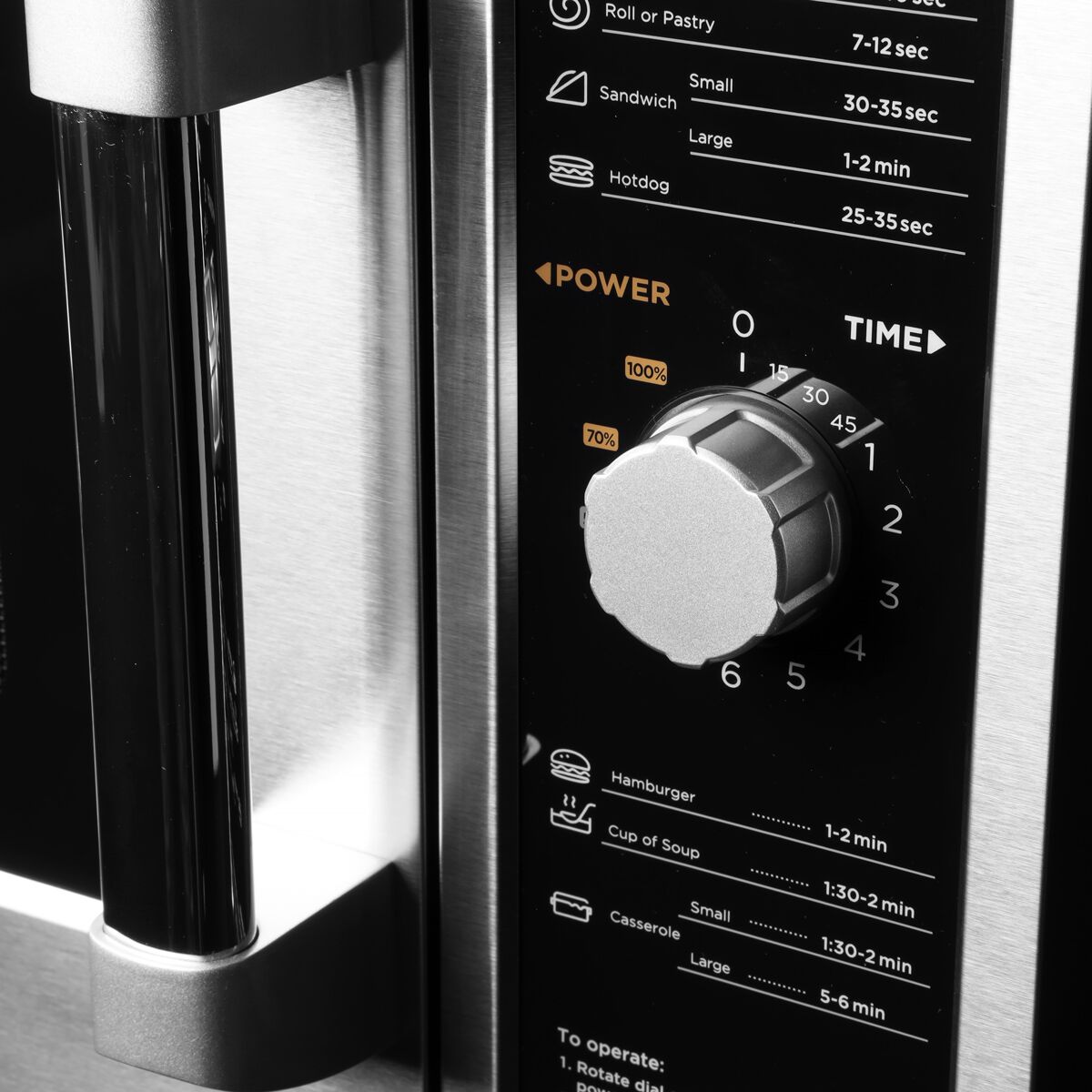Mikrolaineahi 34L, 1000W, manuaalne