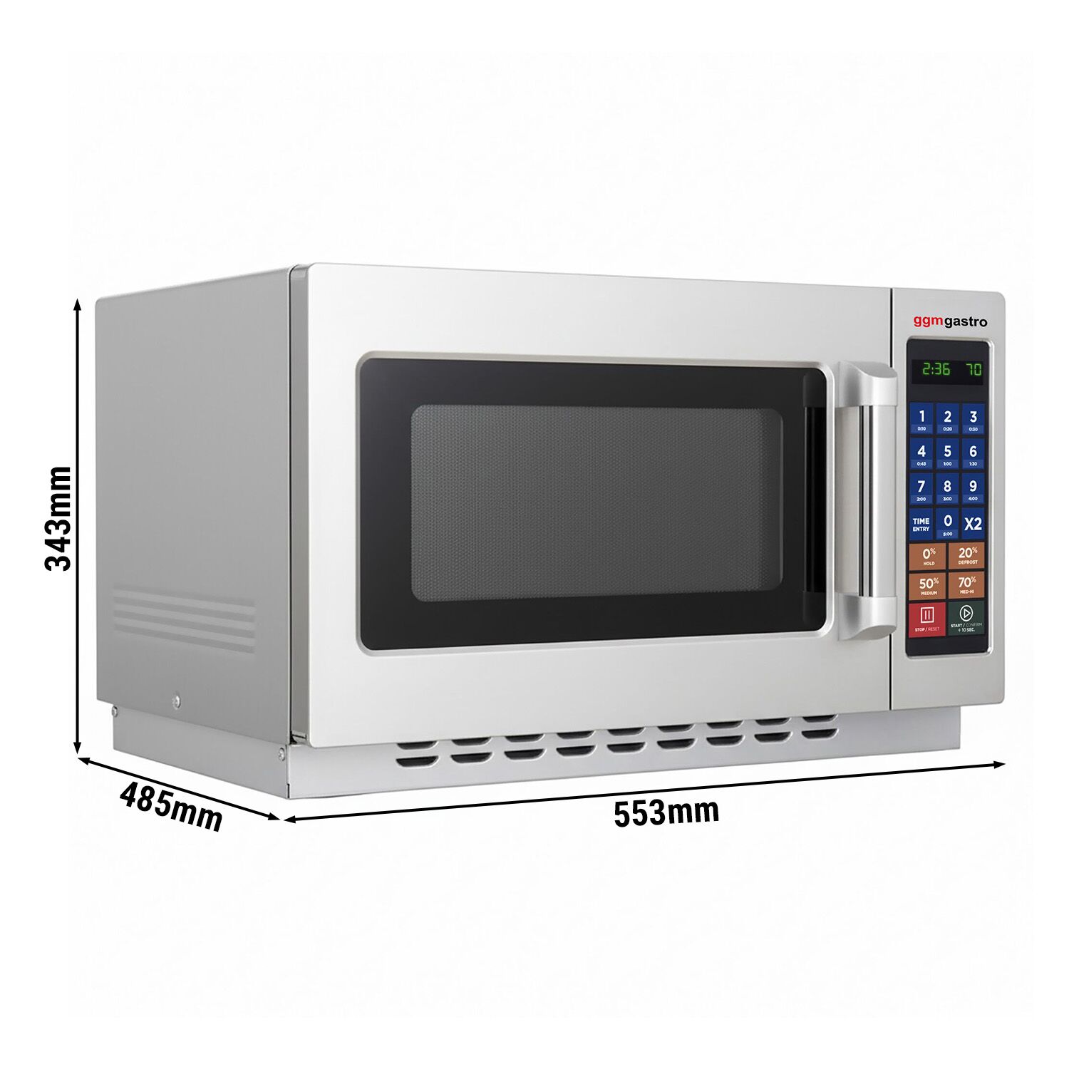 Mikrolaineahi 34L, 1400W