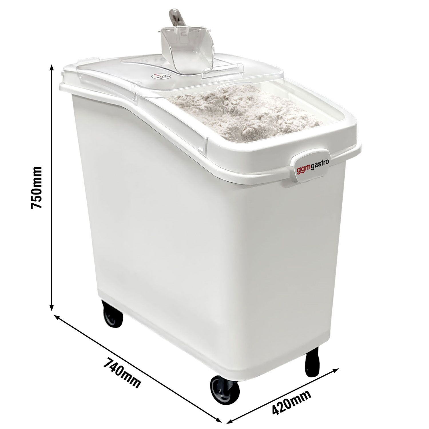 Koostisosade käru 100L