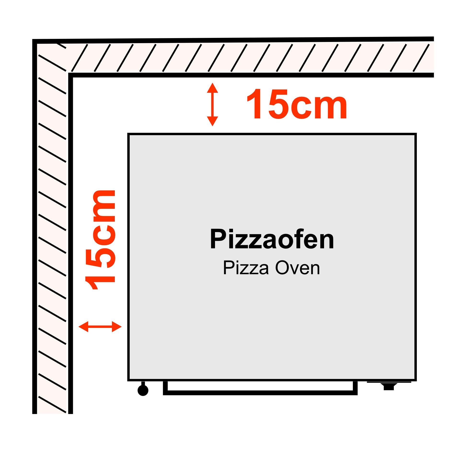 Pitsaahi 4×Ø20 cm mehaaniline