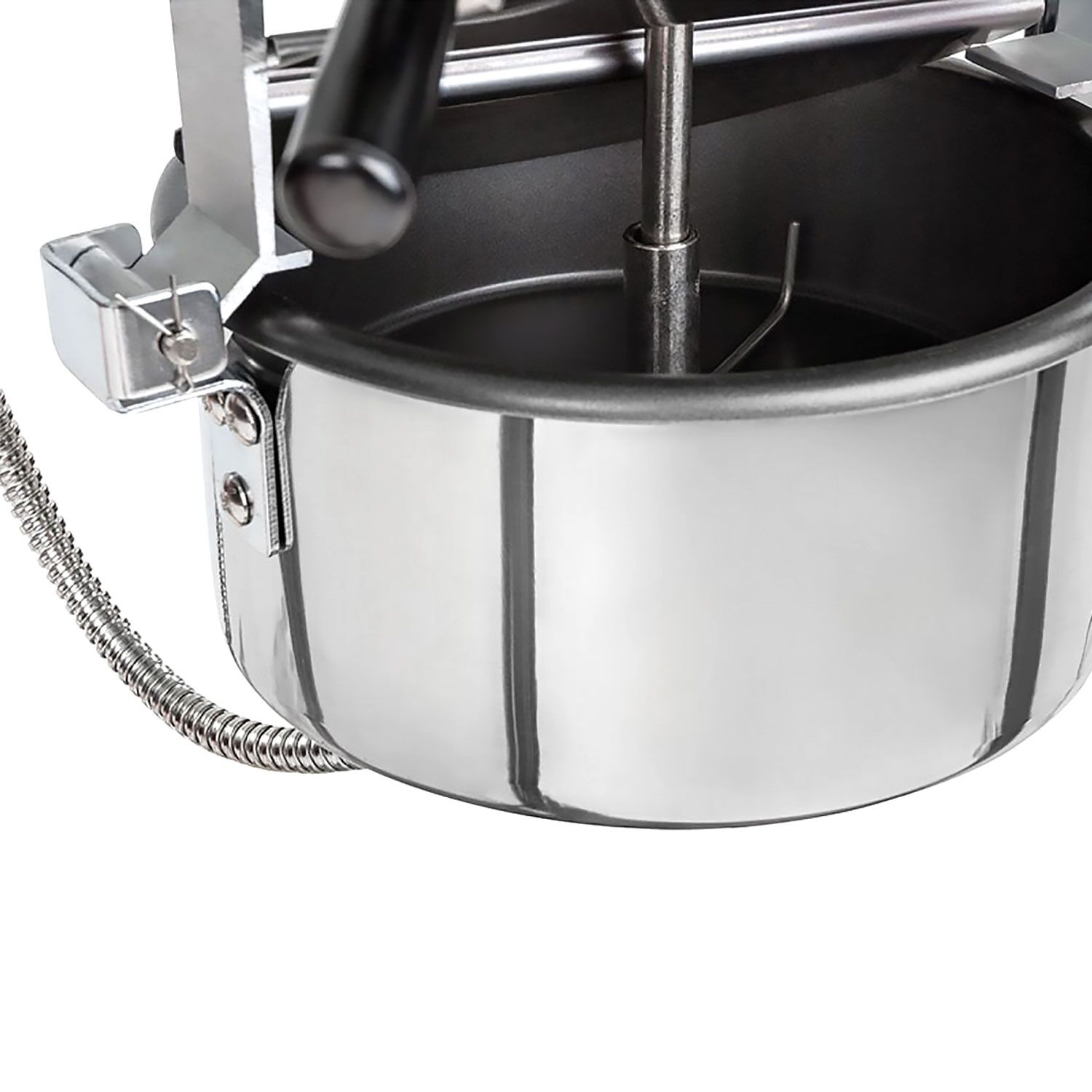 Popkornimasin 10kg/h, 2 katelt
