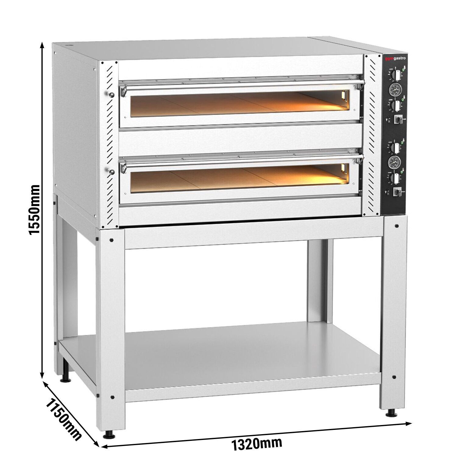 Korruspitsaahi 2×9×Ø30 cm alus