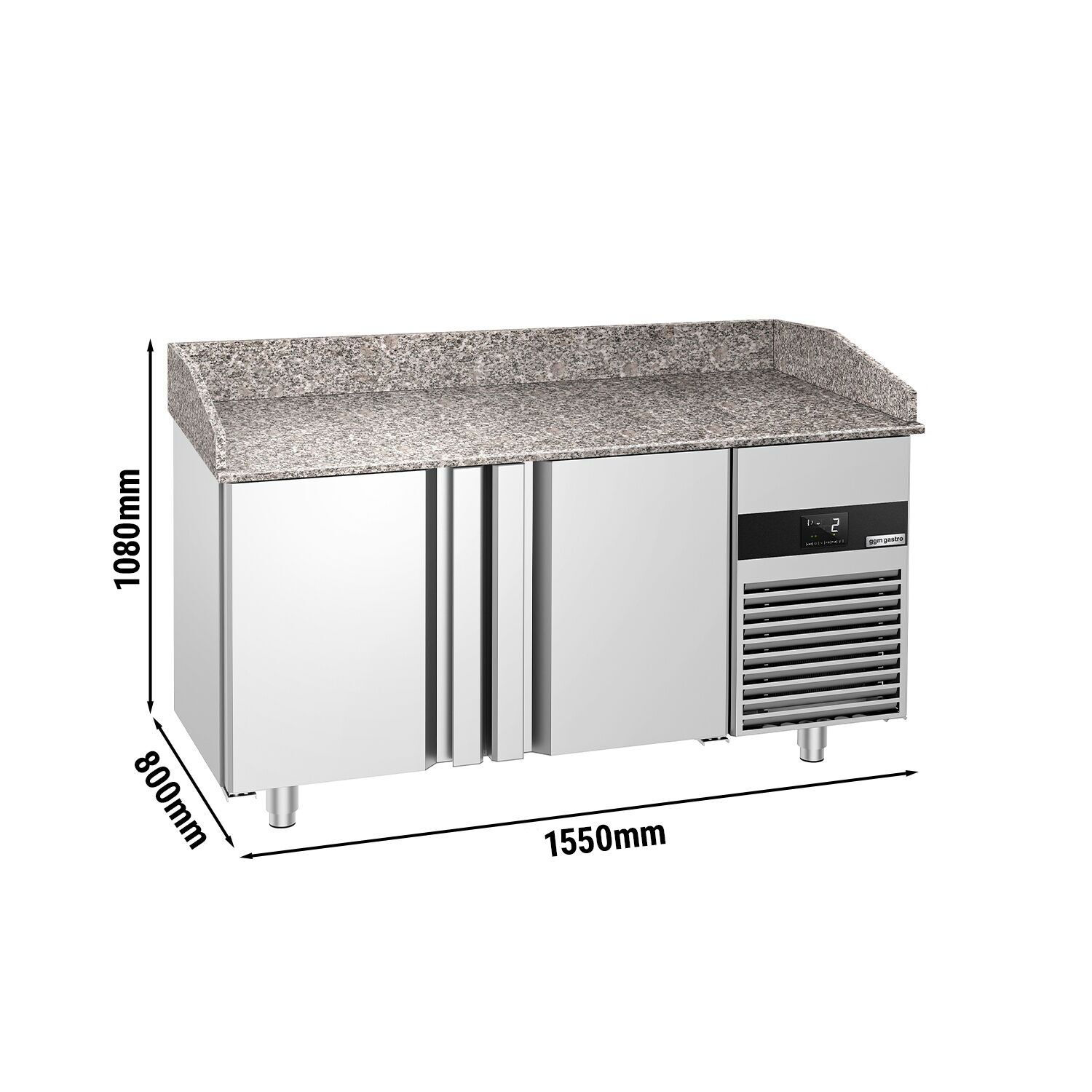 Pitsa ettevalmistuslaud 1550×800mm