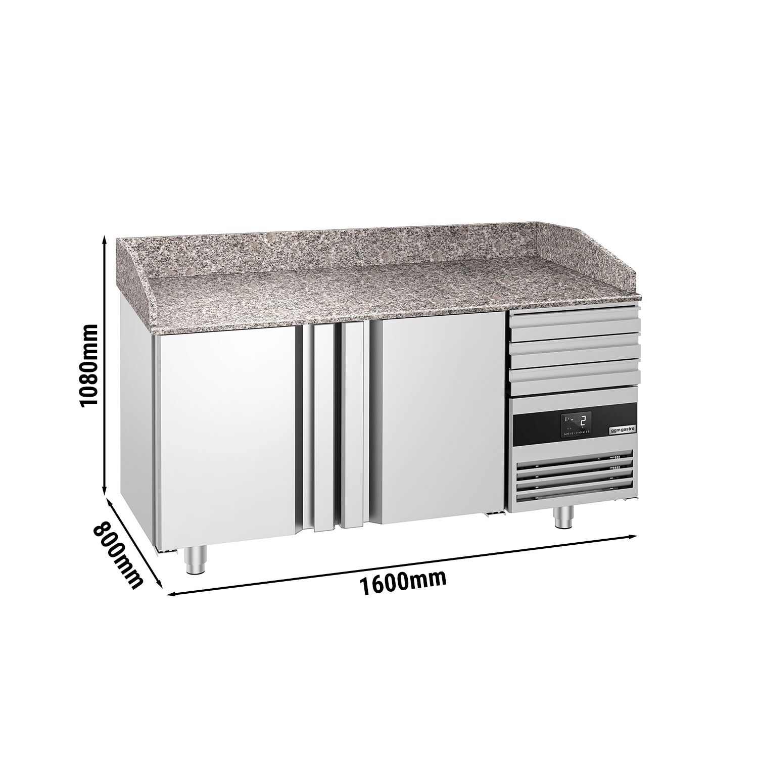 Pitsa ettevalmistuslaud 1600×800mm