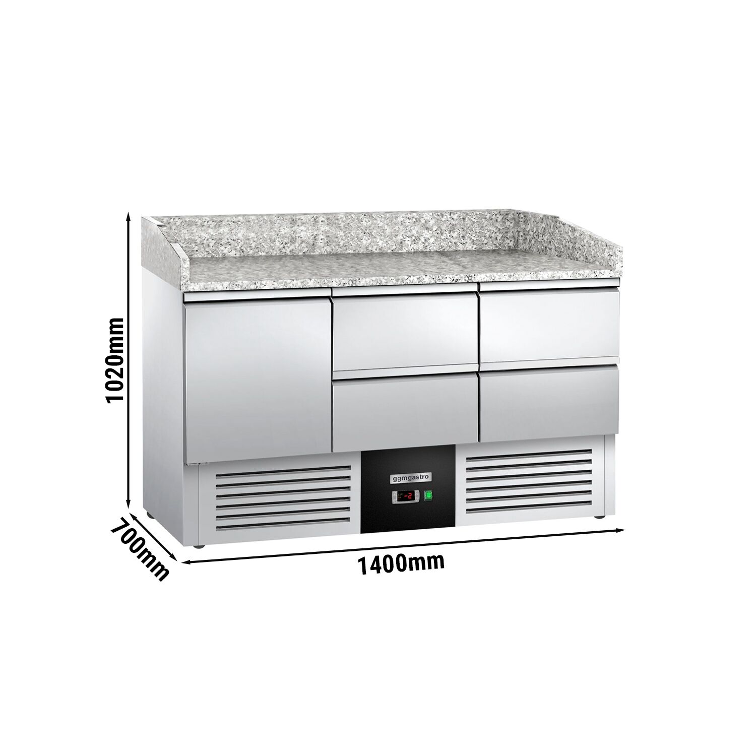Pitsa ettevalmistuslaud 1400×700mm