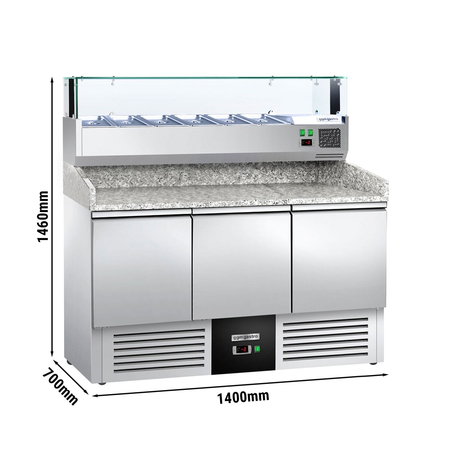 Pitsa ettevalmistuslaud 1400×700mm