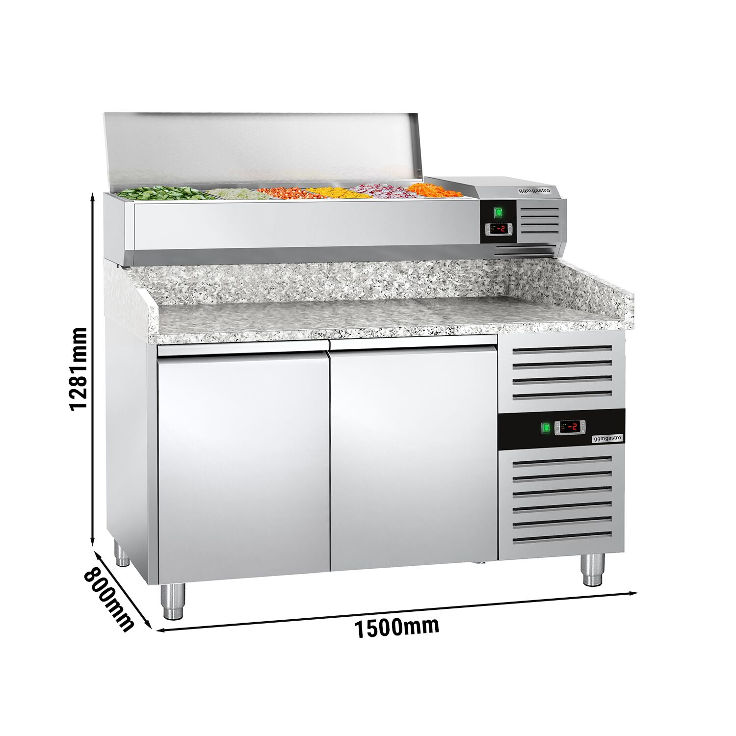 Pitsa ettevalmistuslaud 1500×800mm