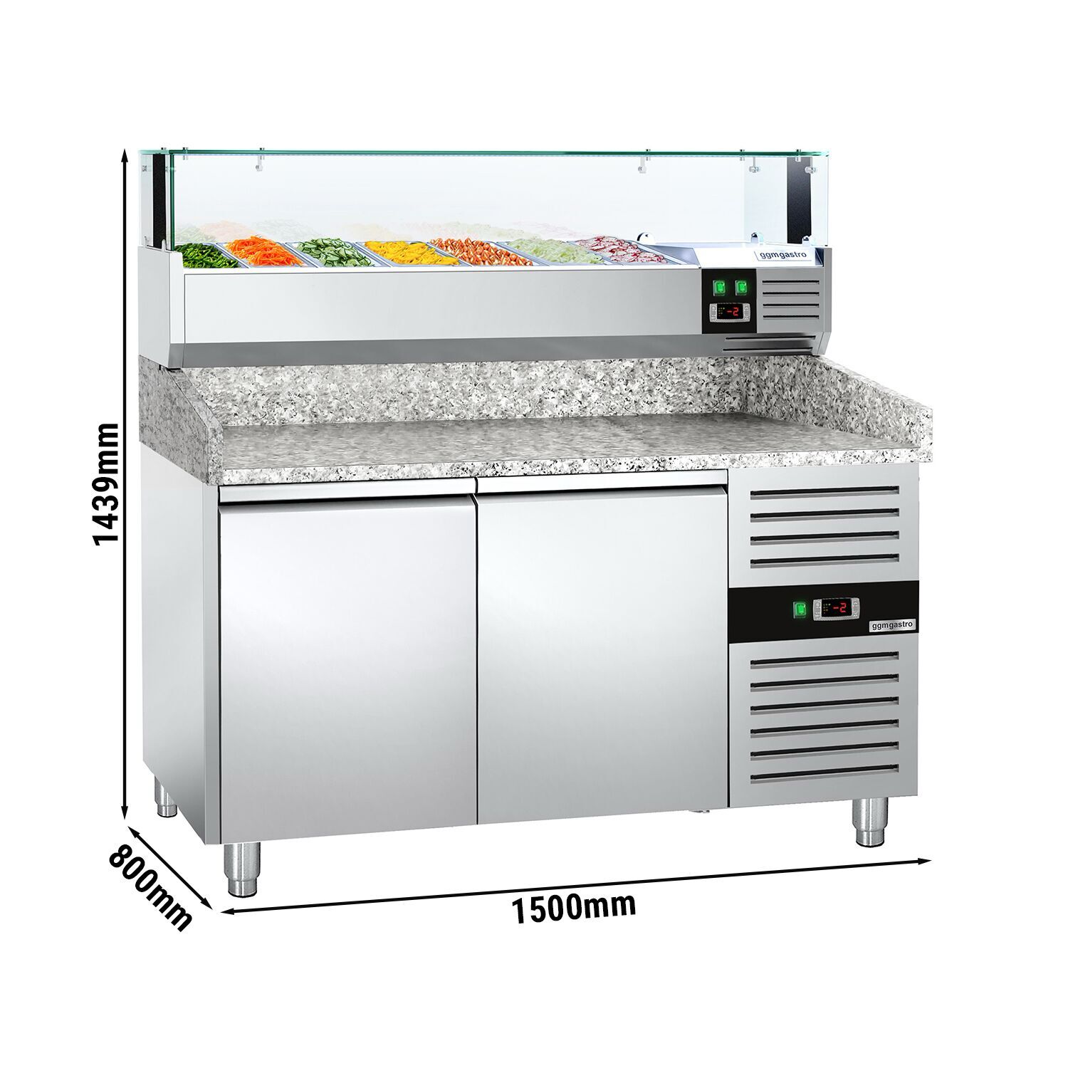 Pitsa ettevalmistuslaud 1500×800mm