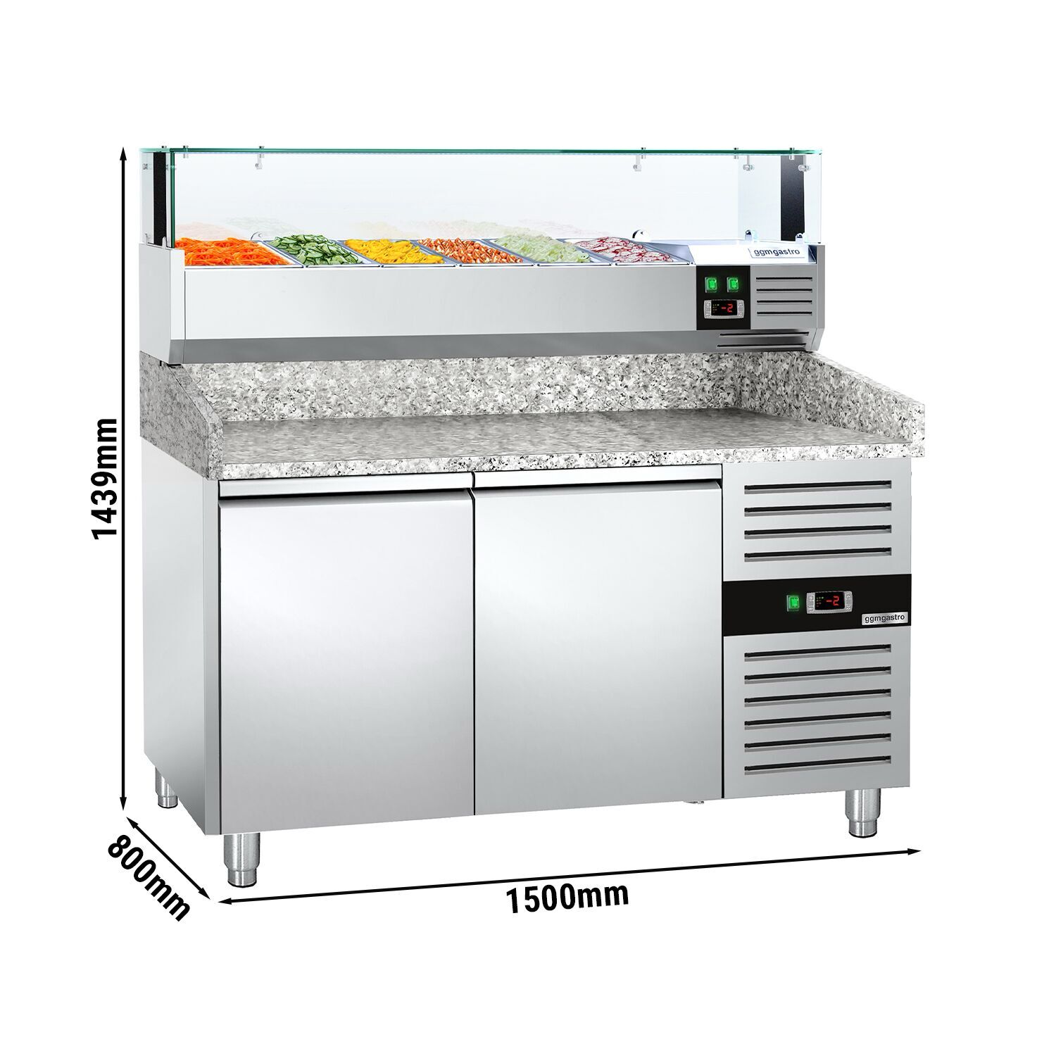 Pitsa ettevalmistuslaud 1500×800mm