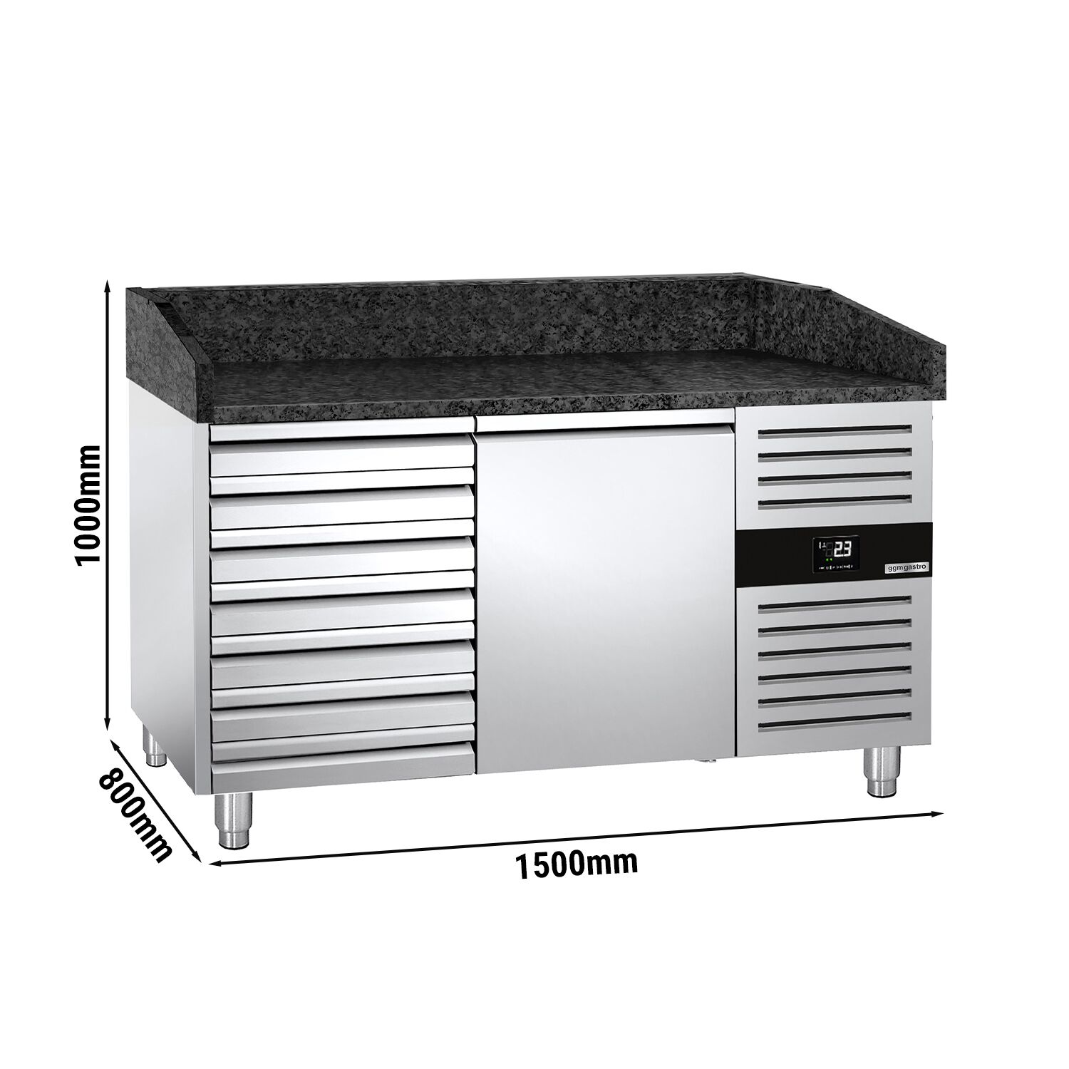 Pitsa ettevalmistuslaud 1500×800mm
