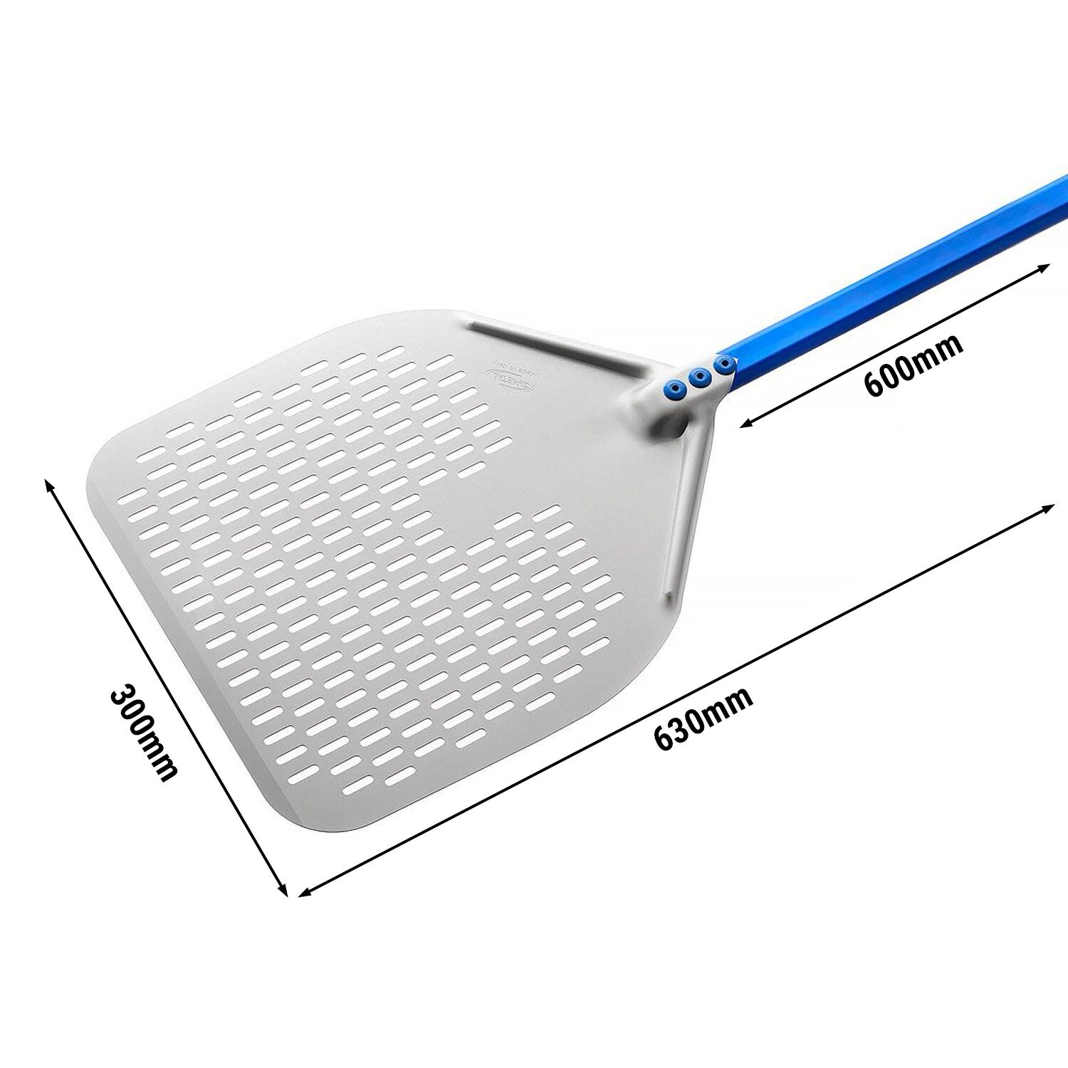 Pitsalabidas AZZURRA 300x300mm, 60cm, perforeeritud