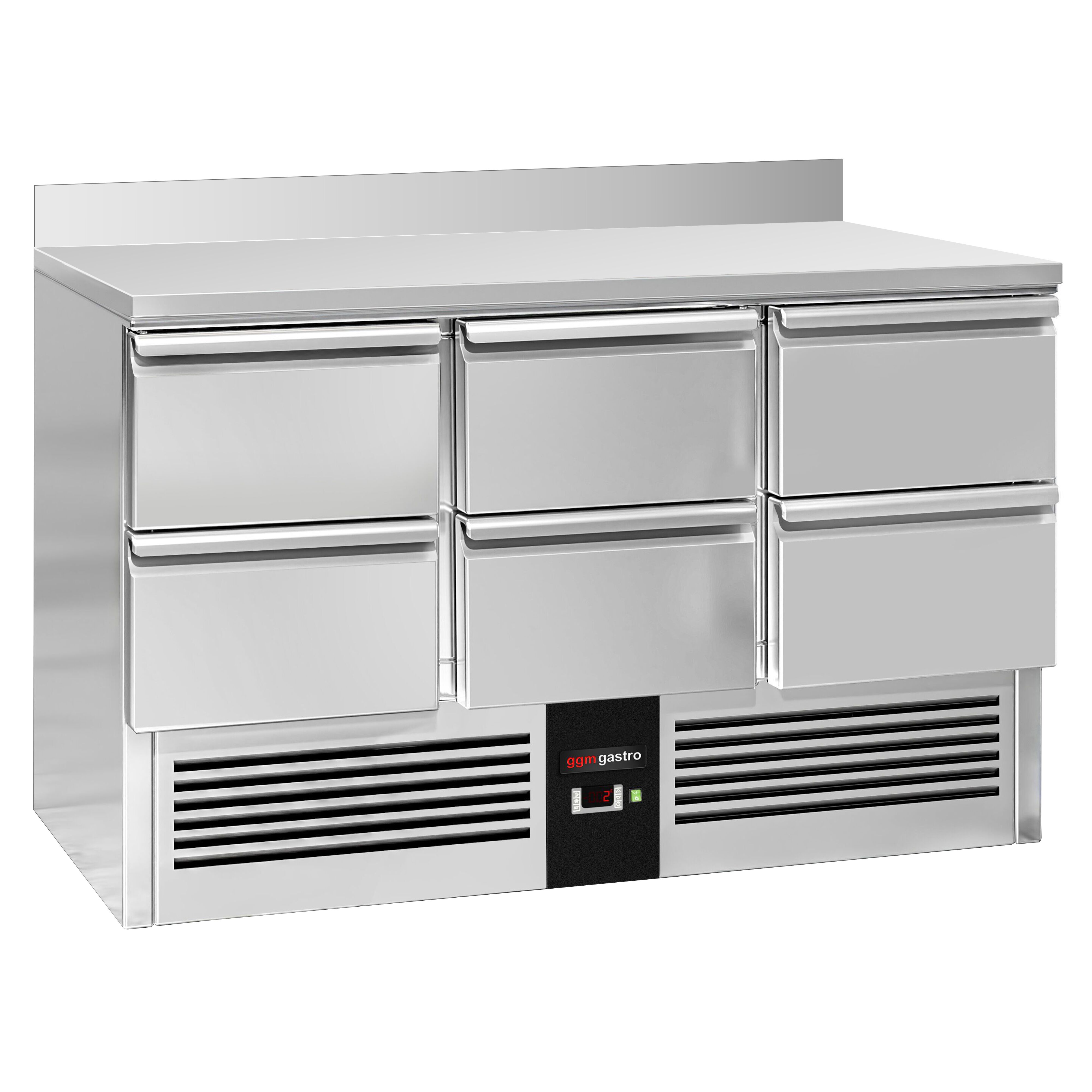 Külmlaud PREMIUM 1365×700mm, 6 sahtlit
