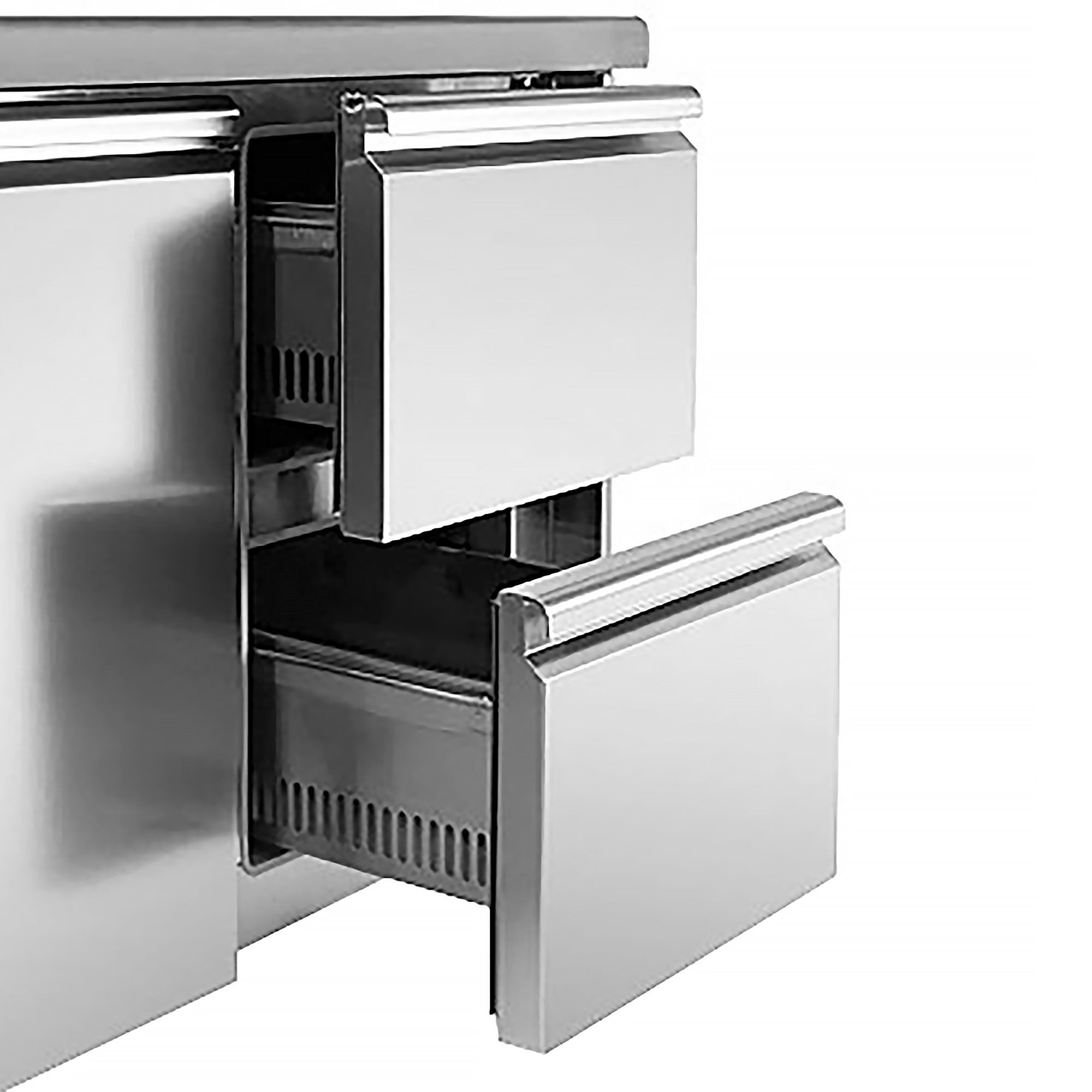 Külmlaud PREMIUM 1365×700mm, 6 sahtlit