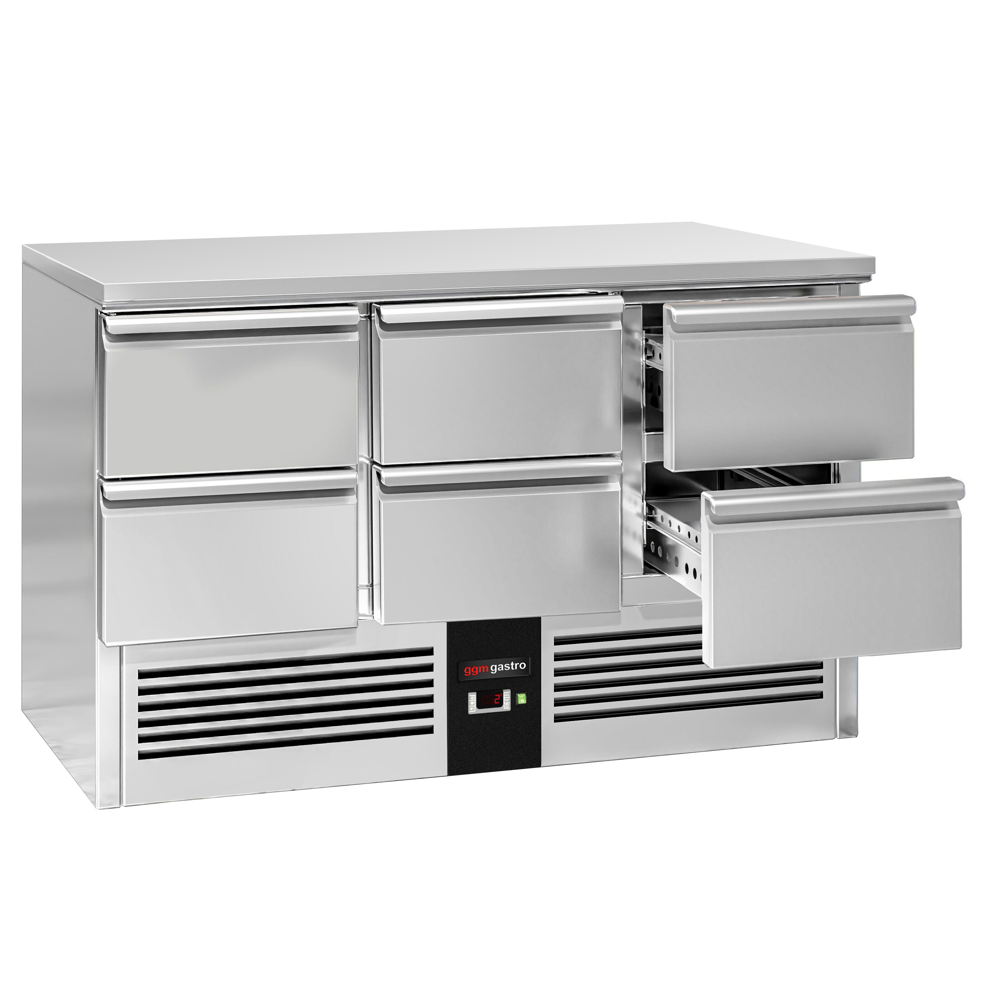 Külmlaud PREMIUM 1365×700mm, 6 sahtlit
