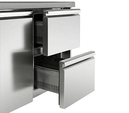 Külmlaud PREMIUM 1365×700mm, 6 sahtlit