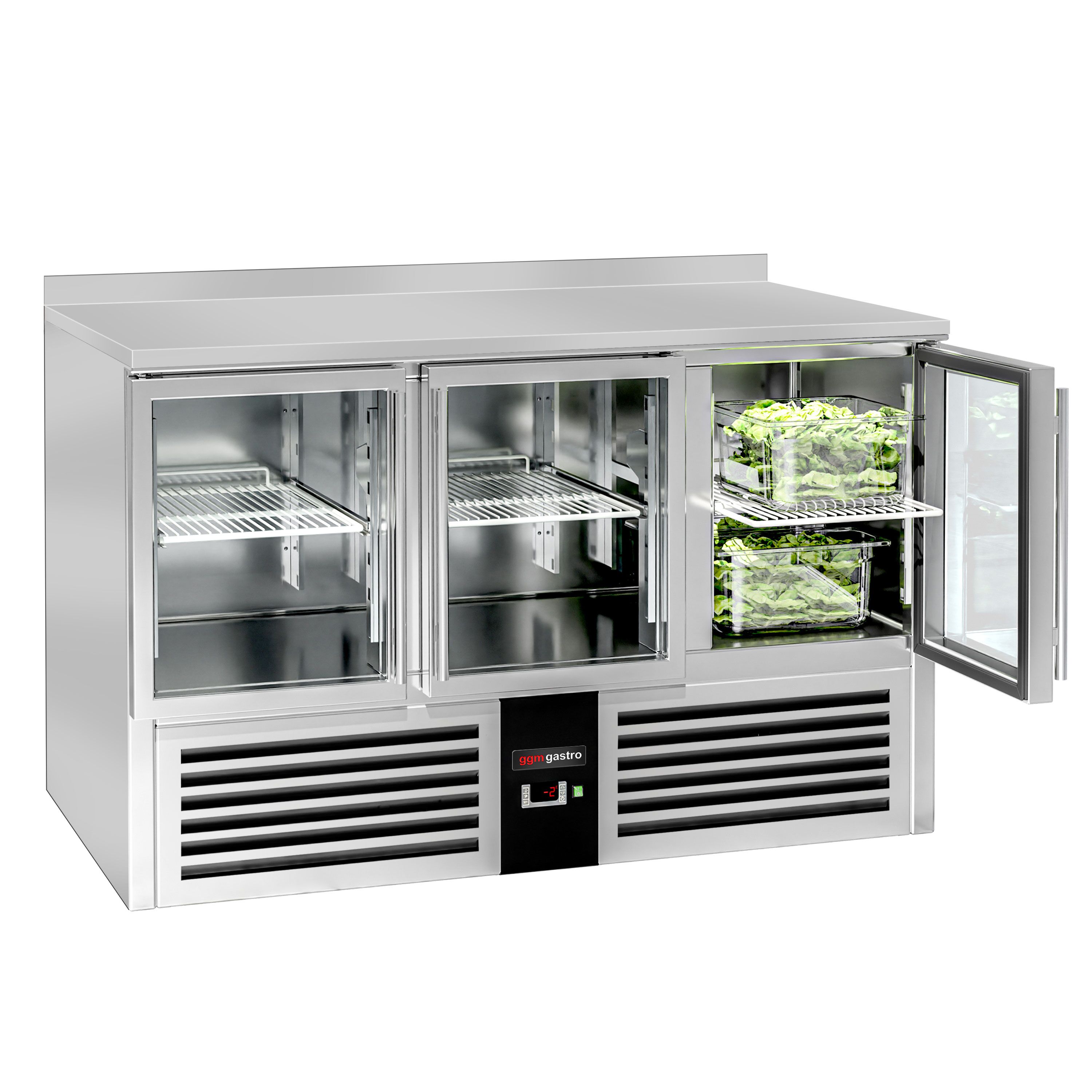 Külmlaud PREMIUM 1368×700mm, klaasuksed