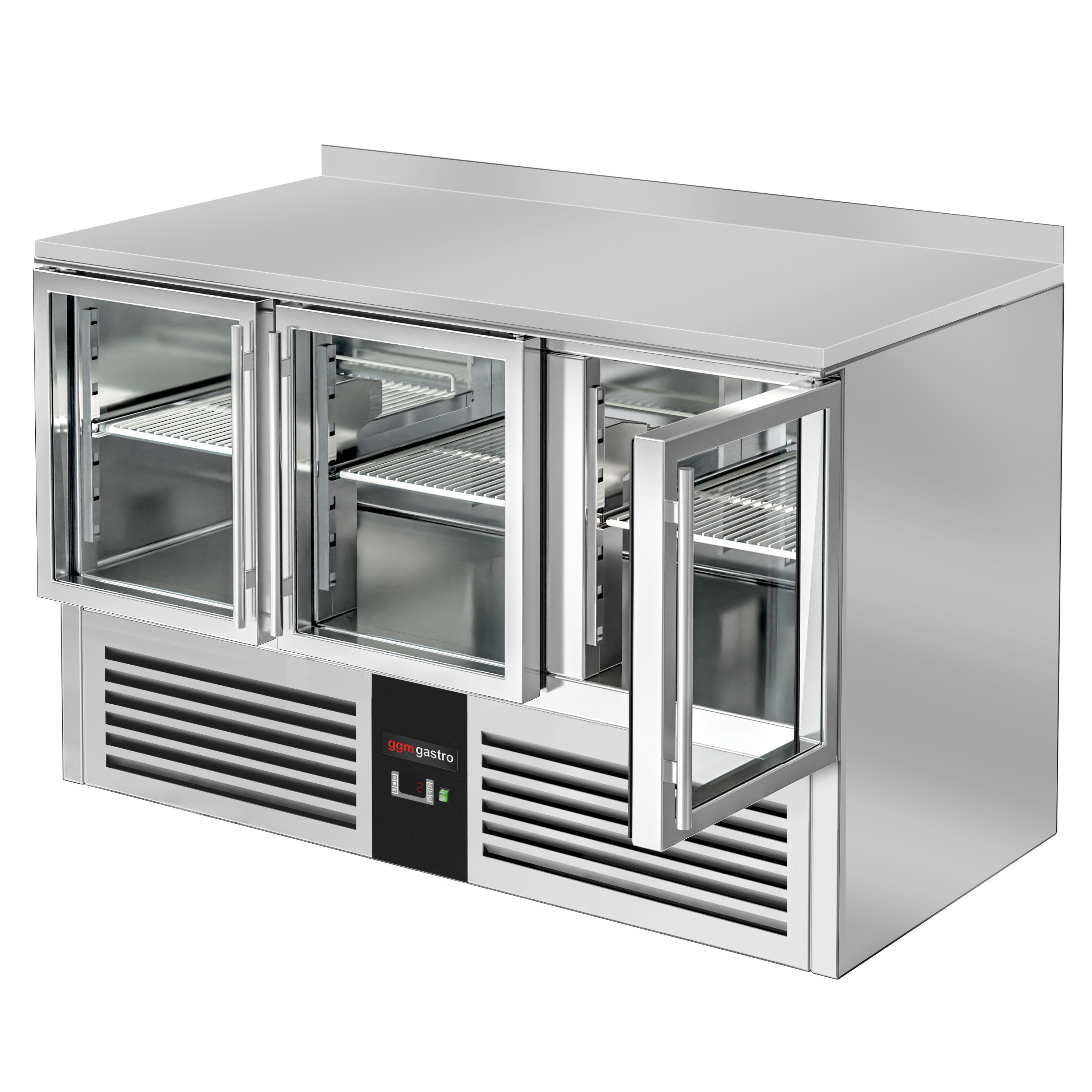 Külmlaud PREMIUM 1368×700mm, klaasuksed