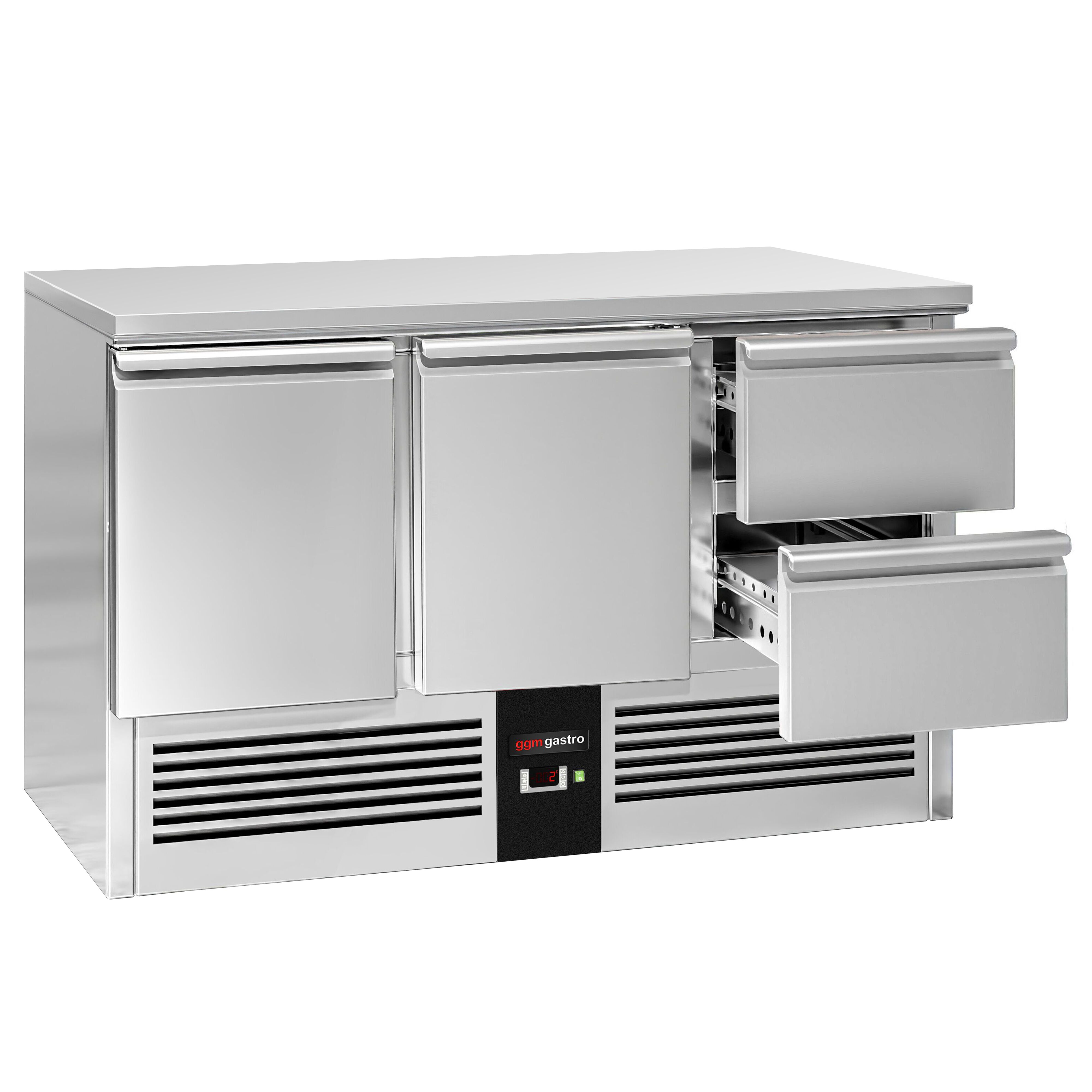 Külmlaud PREMIUM 1368×700mm, 2 ust ja 2 sahtlit