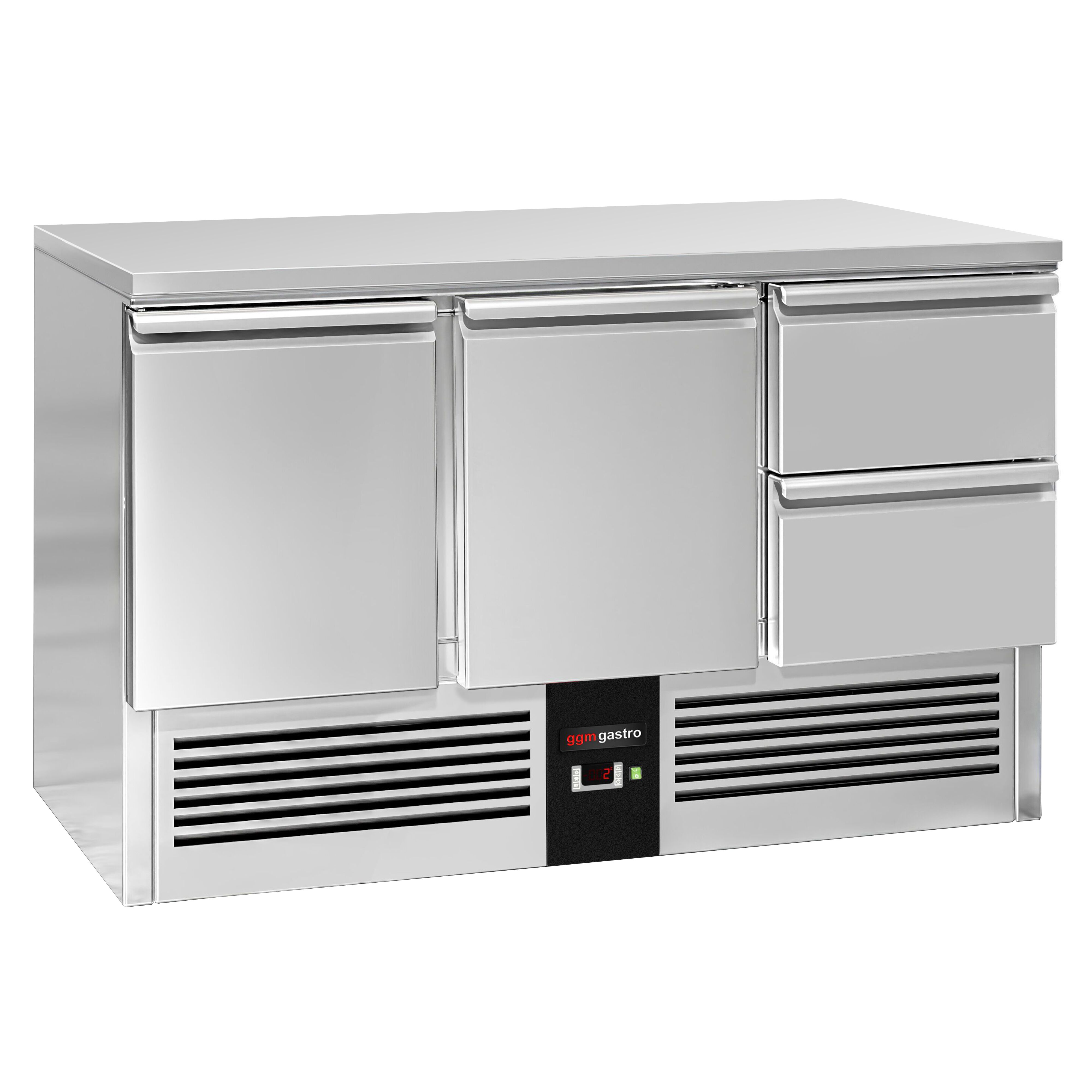 Külmlaud PREMIUM 1368×700mm, 2 ust ja 2 sahtlit