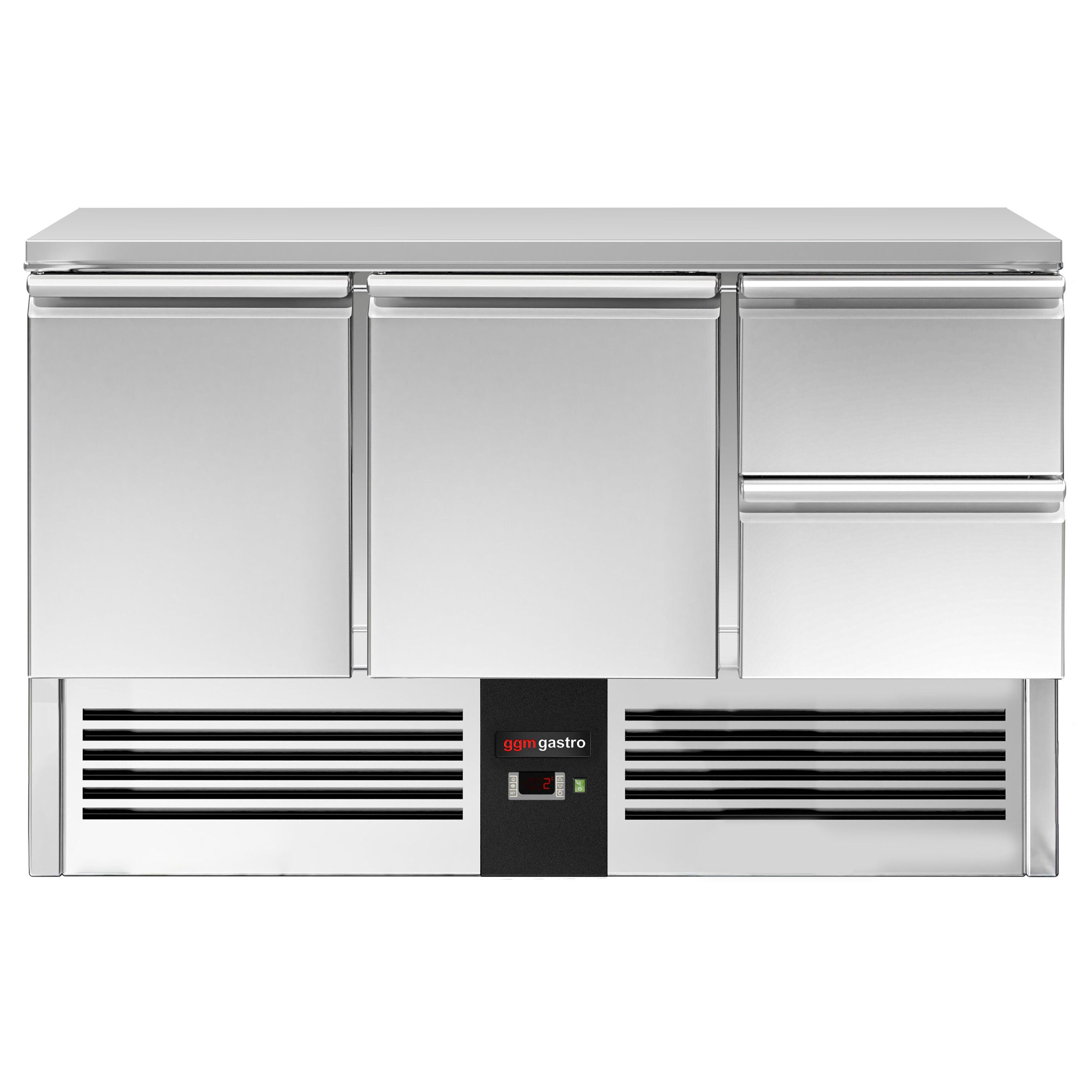 Külmlaud PREMIUM 1368×700mm, 2 ust ja 2 sahtlit