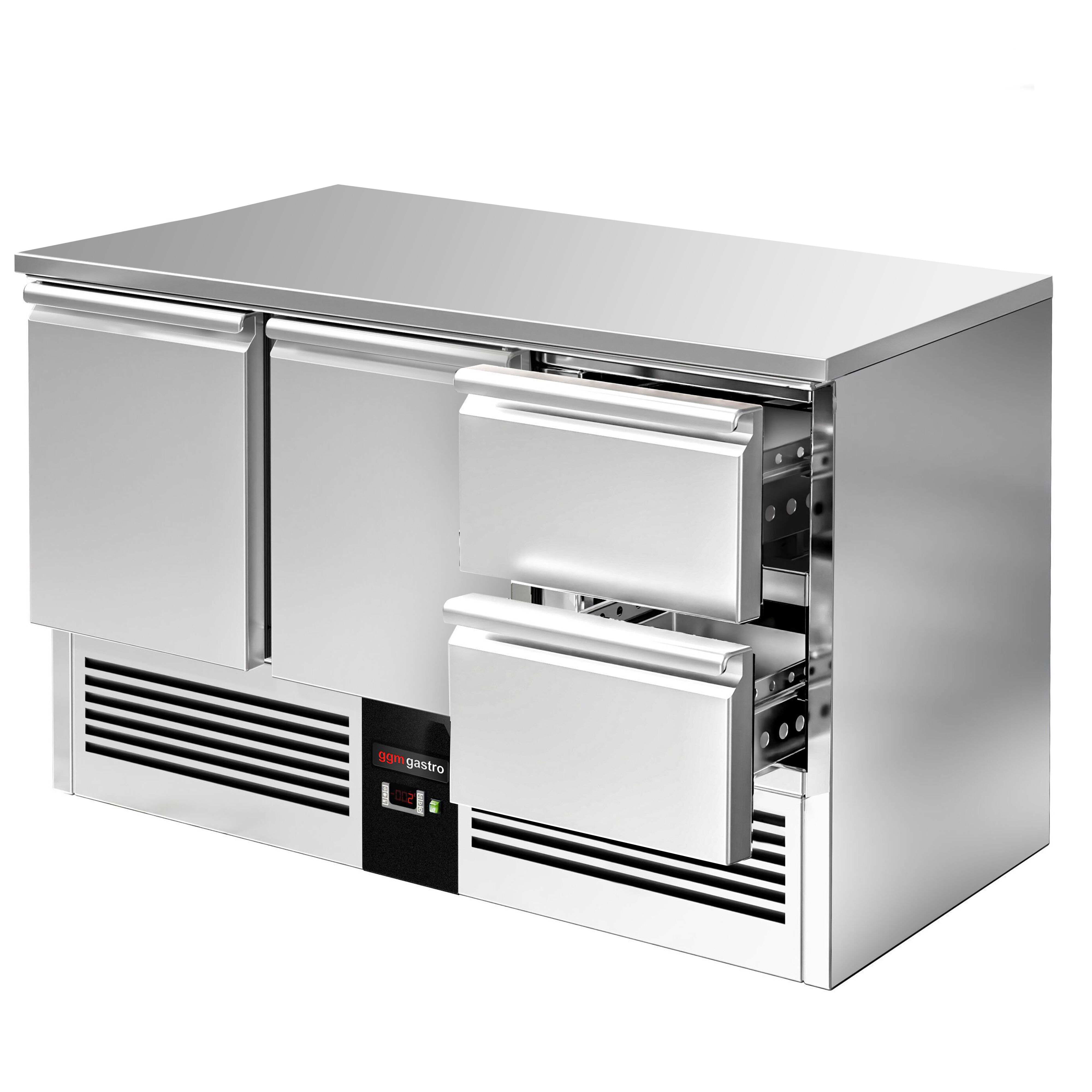 Külmlaud PREMIUM 1368×700mm, 2 ust ja 2 sahtlit