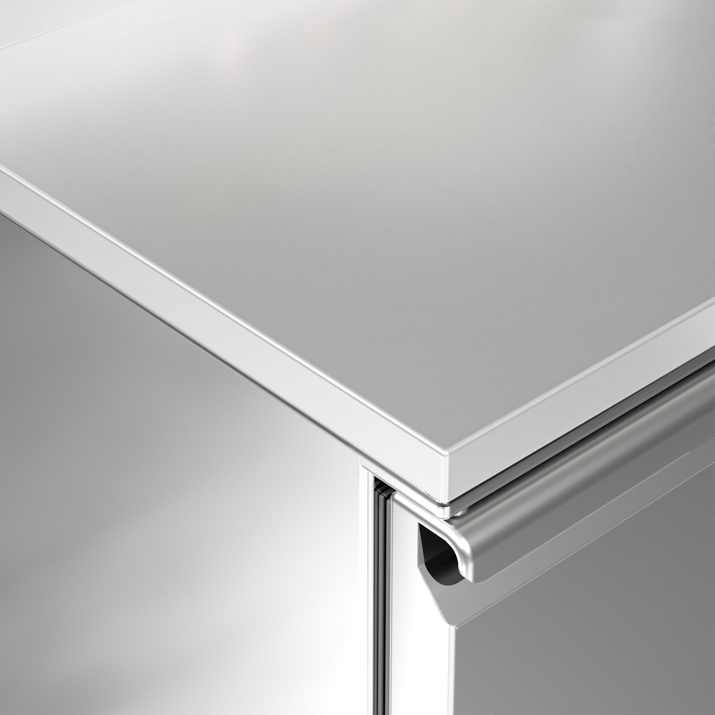 Salatileti ettevalmistuslaud PREMIUM, 900mm, 2 ust
