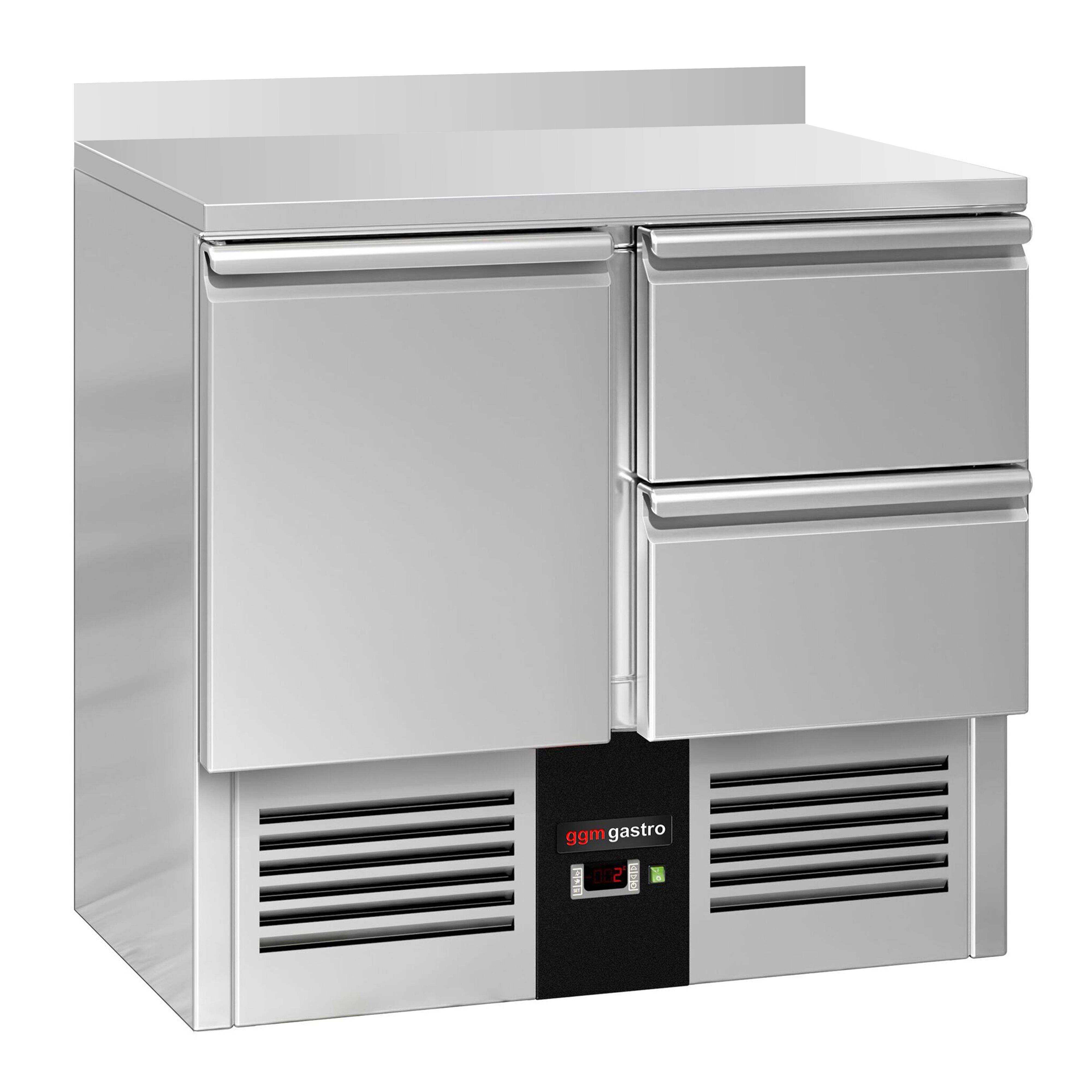 Külmlaud PREMIUM 900×700mm, 1 uks ja 2 sahtlit