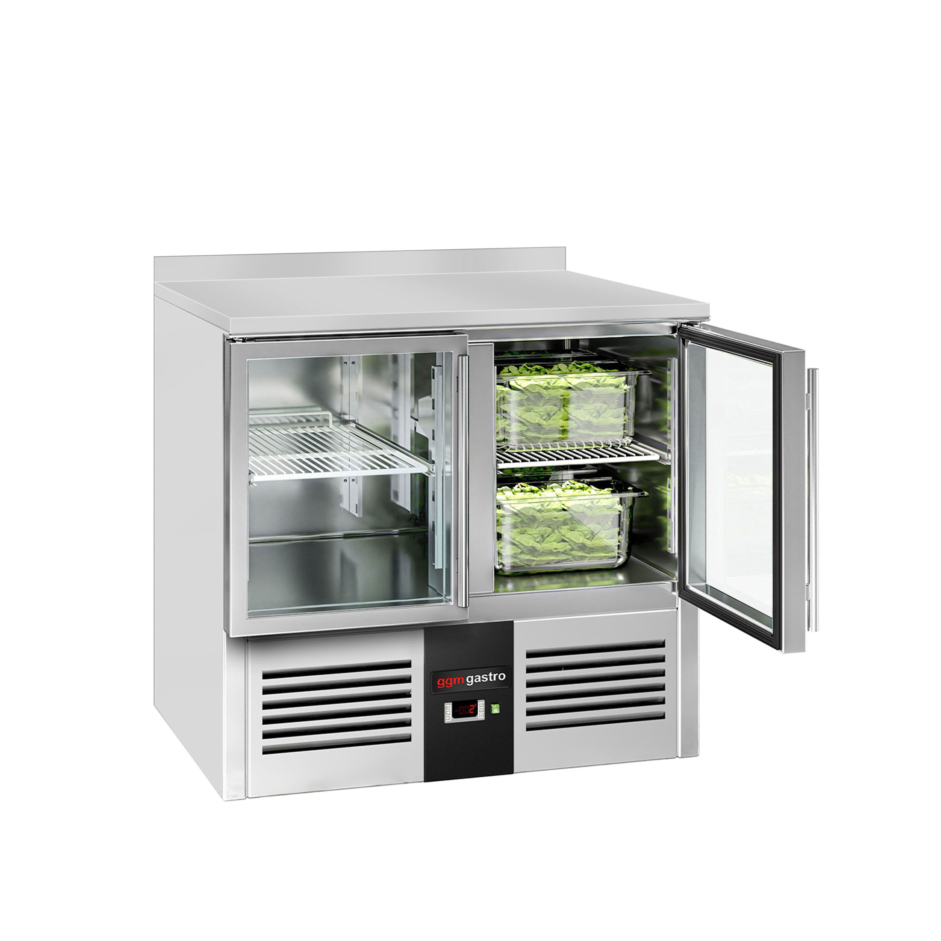 Külmlaud PREMIUM 900×700mm, klaasuksed