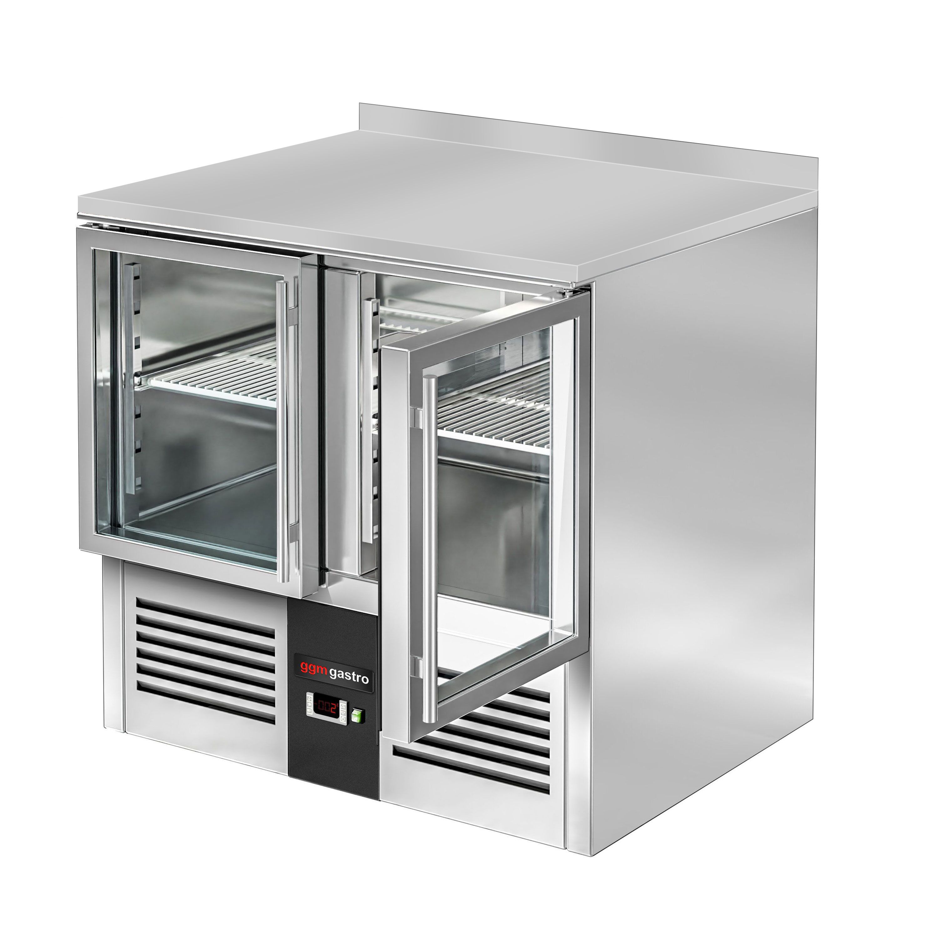 Külmlaud PREMIUM 900×700mm, klaasuksed