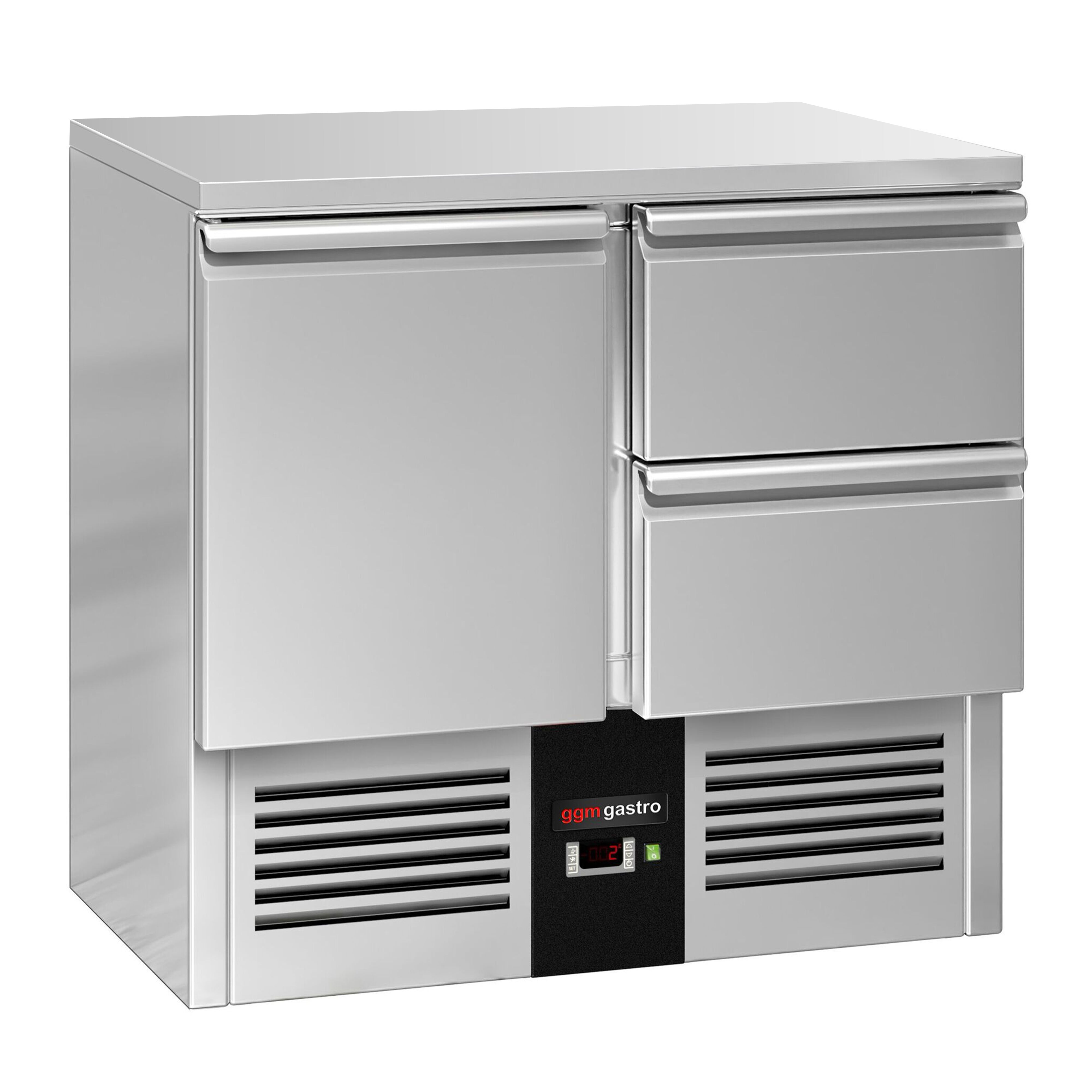 Külmlaud PREMIUM 900×700mm, 1 uks ja 2 sahtlit