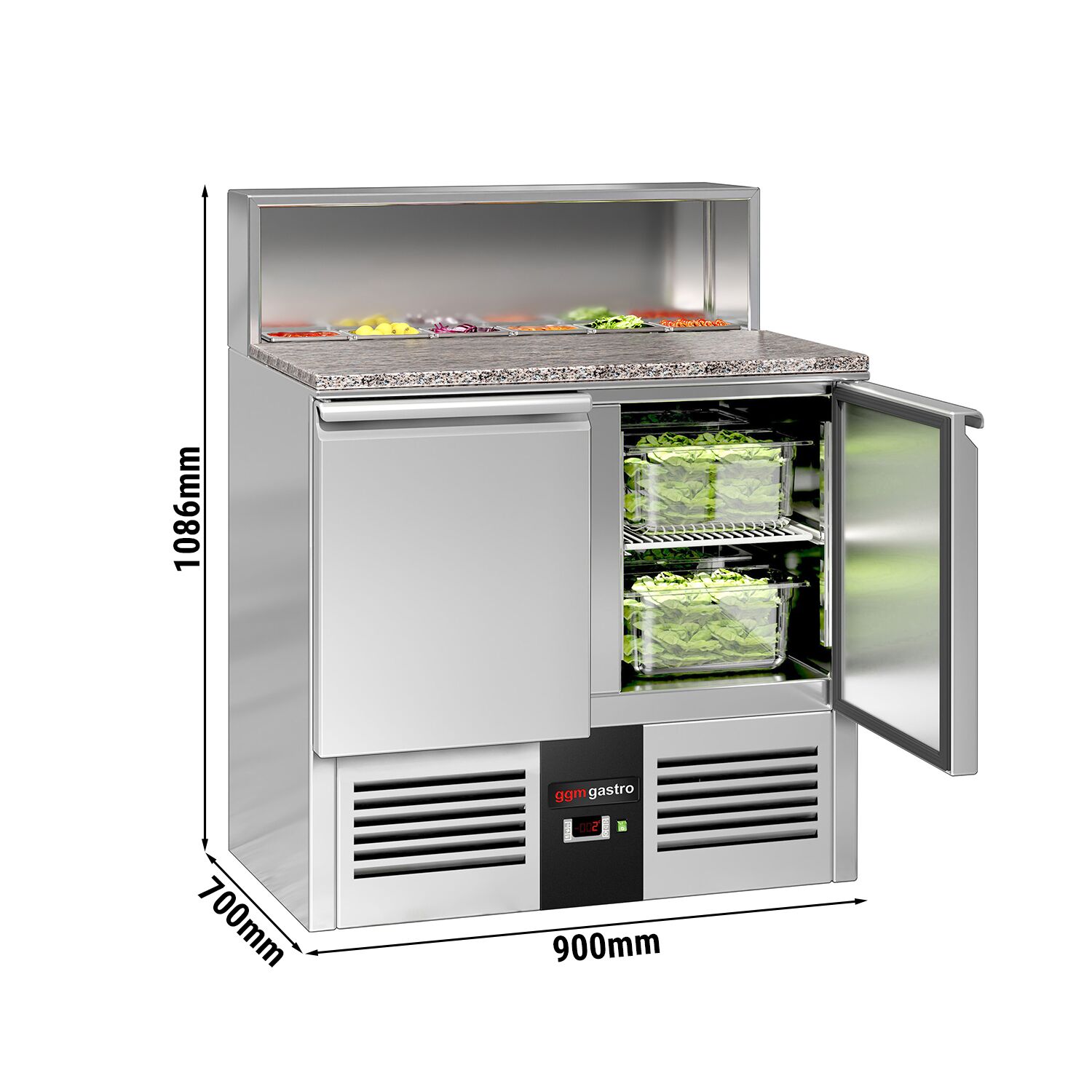 Salatilett PREMIUM, 903mm, 2 ust
